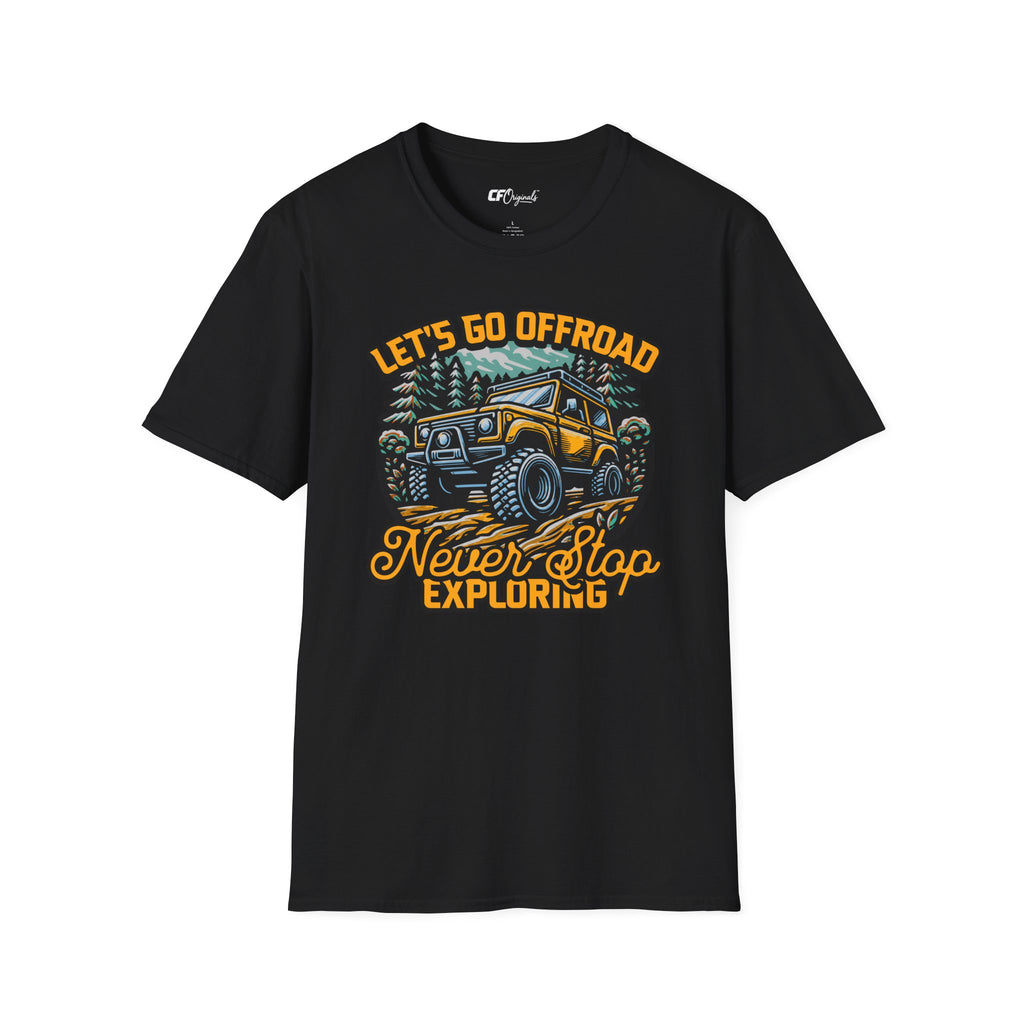 Offroad Adventure T‑Shirt — "Let's Go Offroad" Graphic Tee