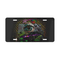 Street Graffiti Neon Car Vanity Plate — Eye & Drift Racing License Tag