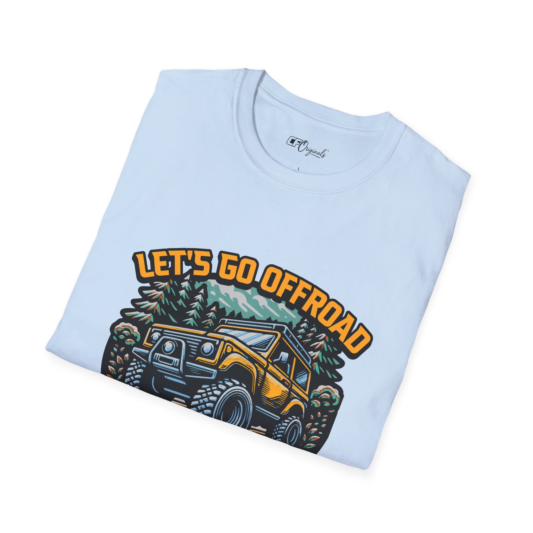 Offroad Adventure T‑Shirt — "Let's Go Offroad" Graphic Tee