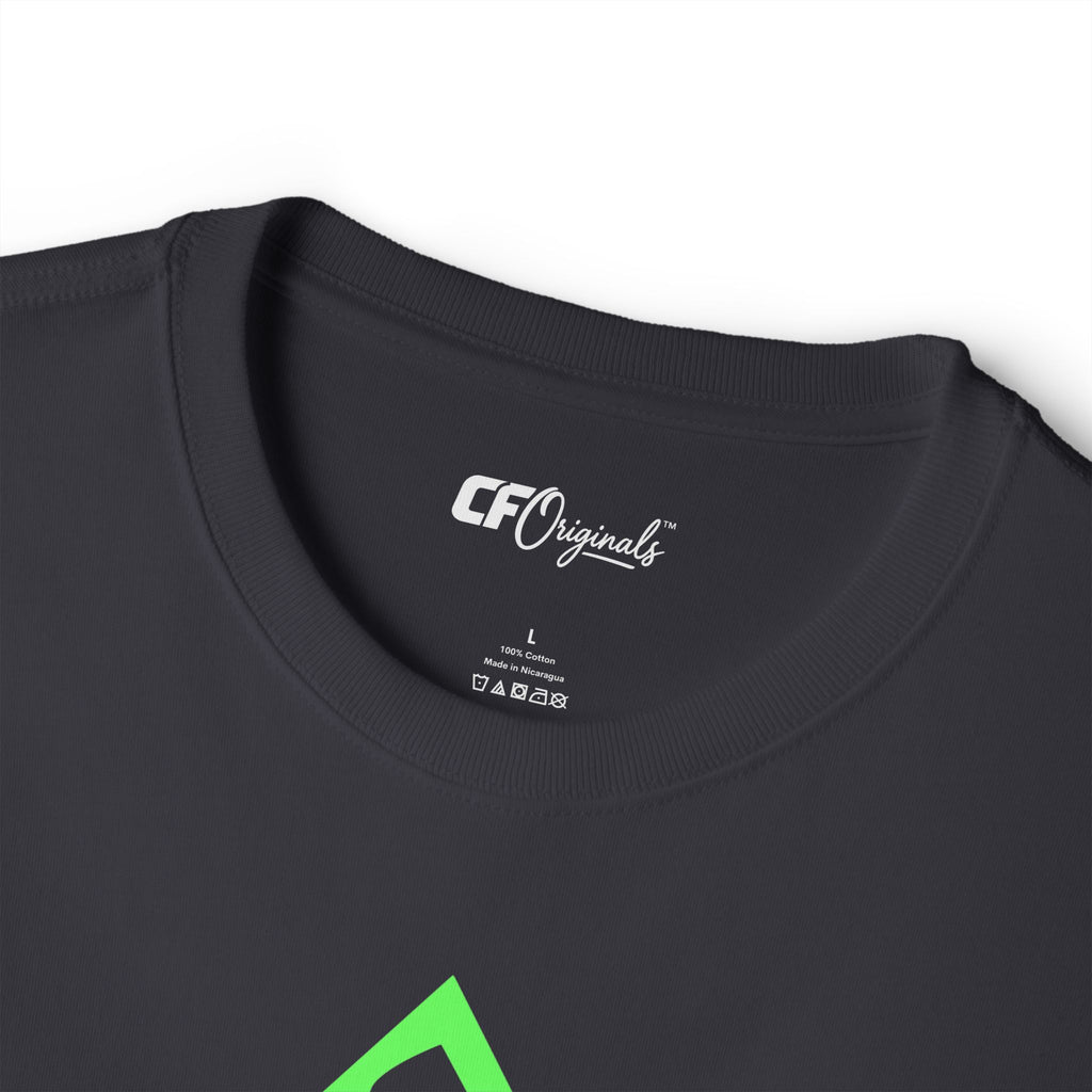 Neon Eye Boxy Tee — Retro Roadside Art Graphic Tee