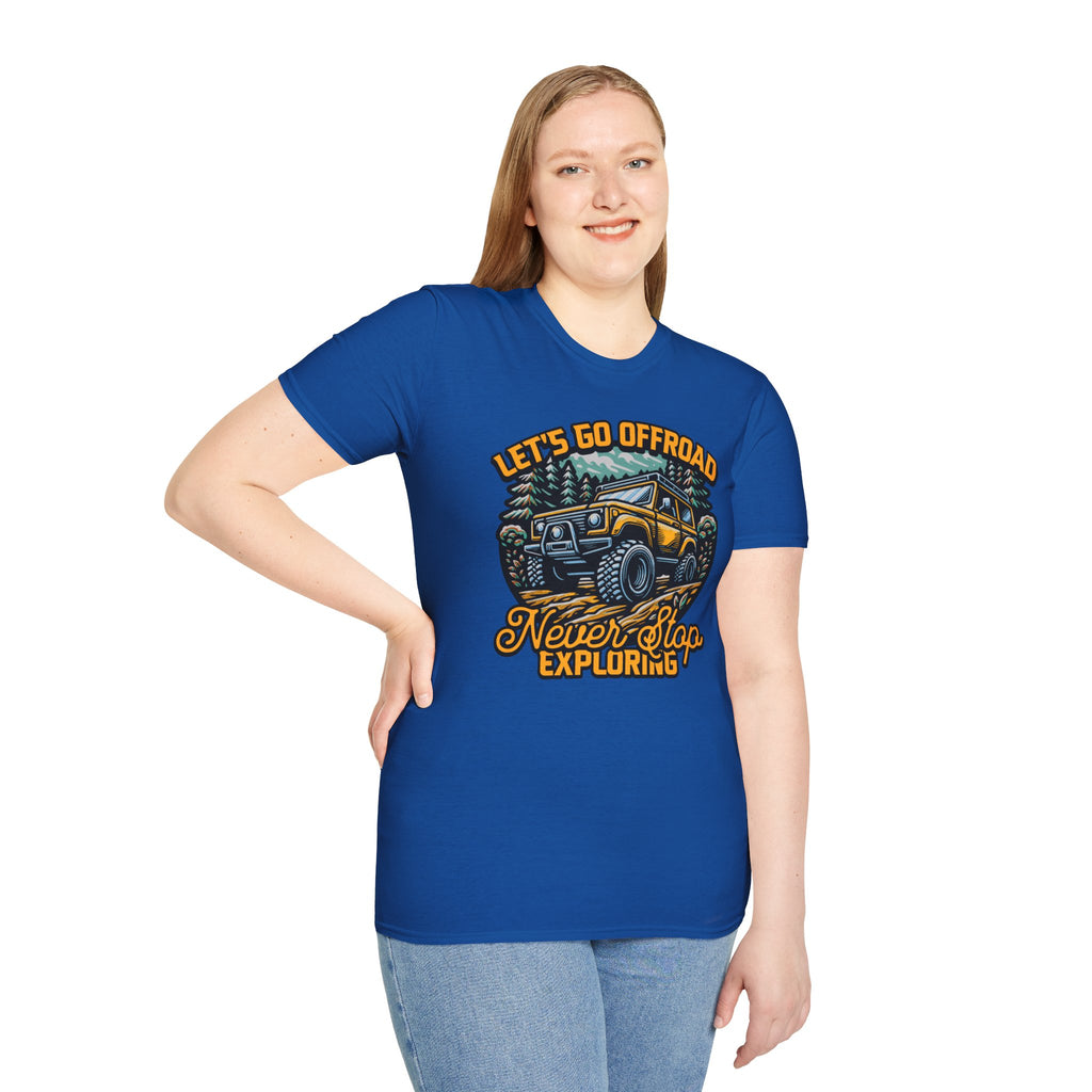 Offroad Adventure T‑Shirt — "Let's Go Offroad" Graphic Tee