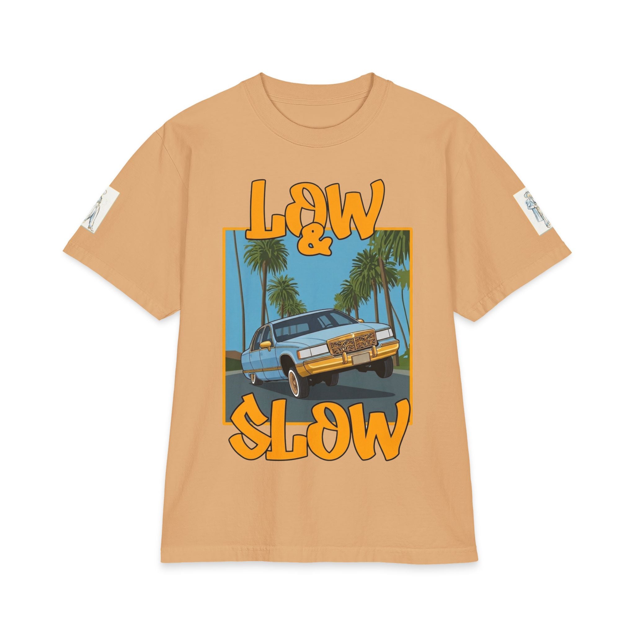 Low & Slow Vintage Lowrider T-Shirt