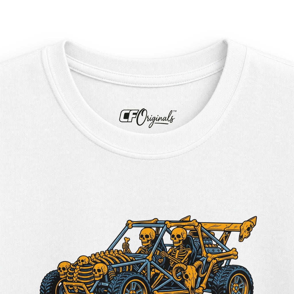 Kids Ribcage Racer Dune Buggy Tee — Off-Road Adventure Graphic Shirt