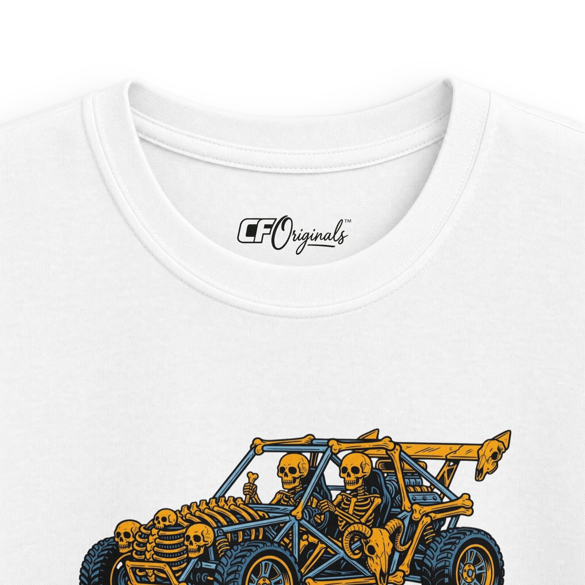 Kids Ribcage Racer Dune Buggy Tee — Off-Road Adventure Graphic Shirt