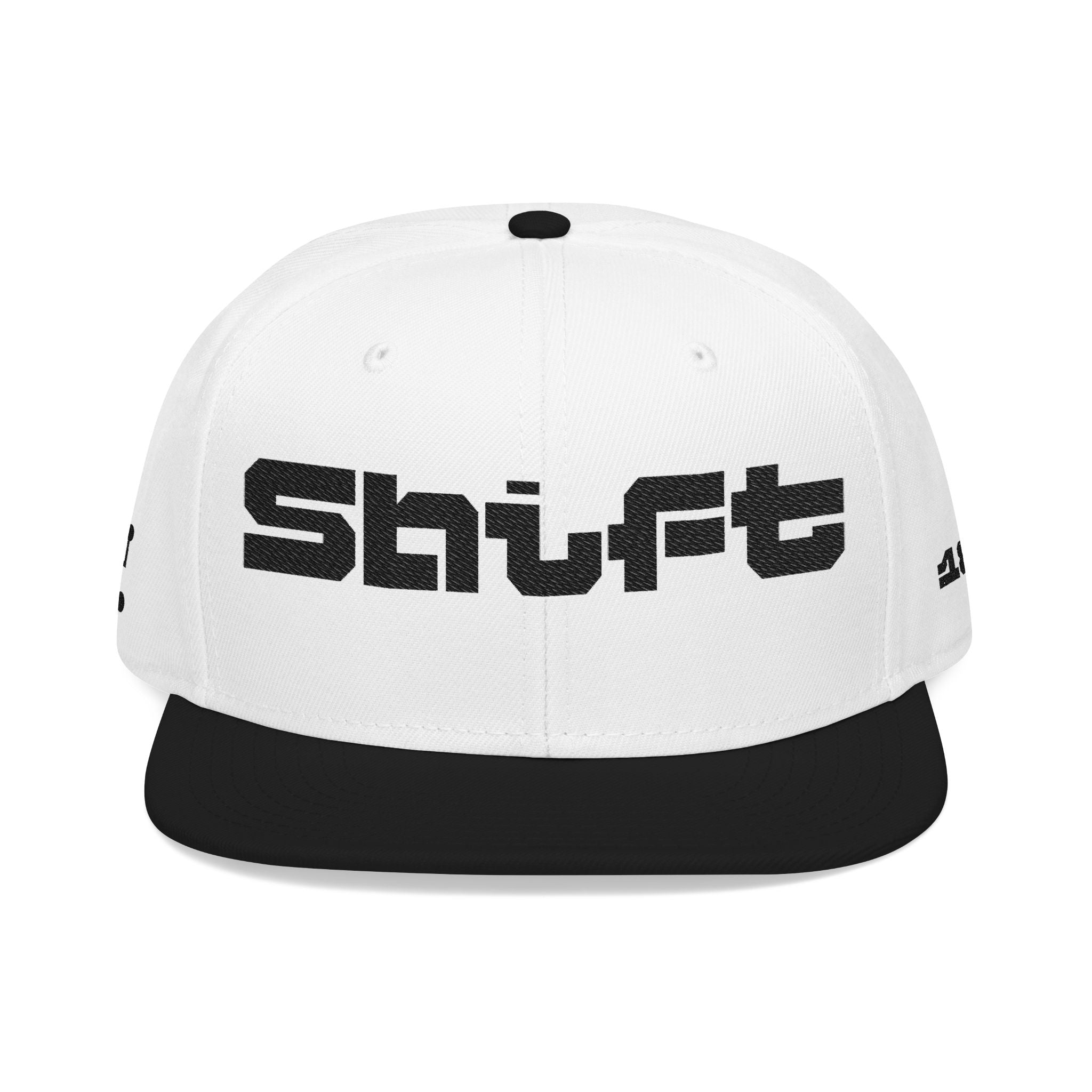 Embroidered 'Shift' Snapback Hat — Motorsport Logos