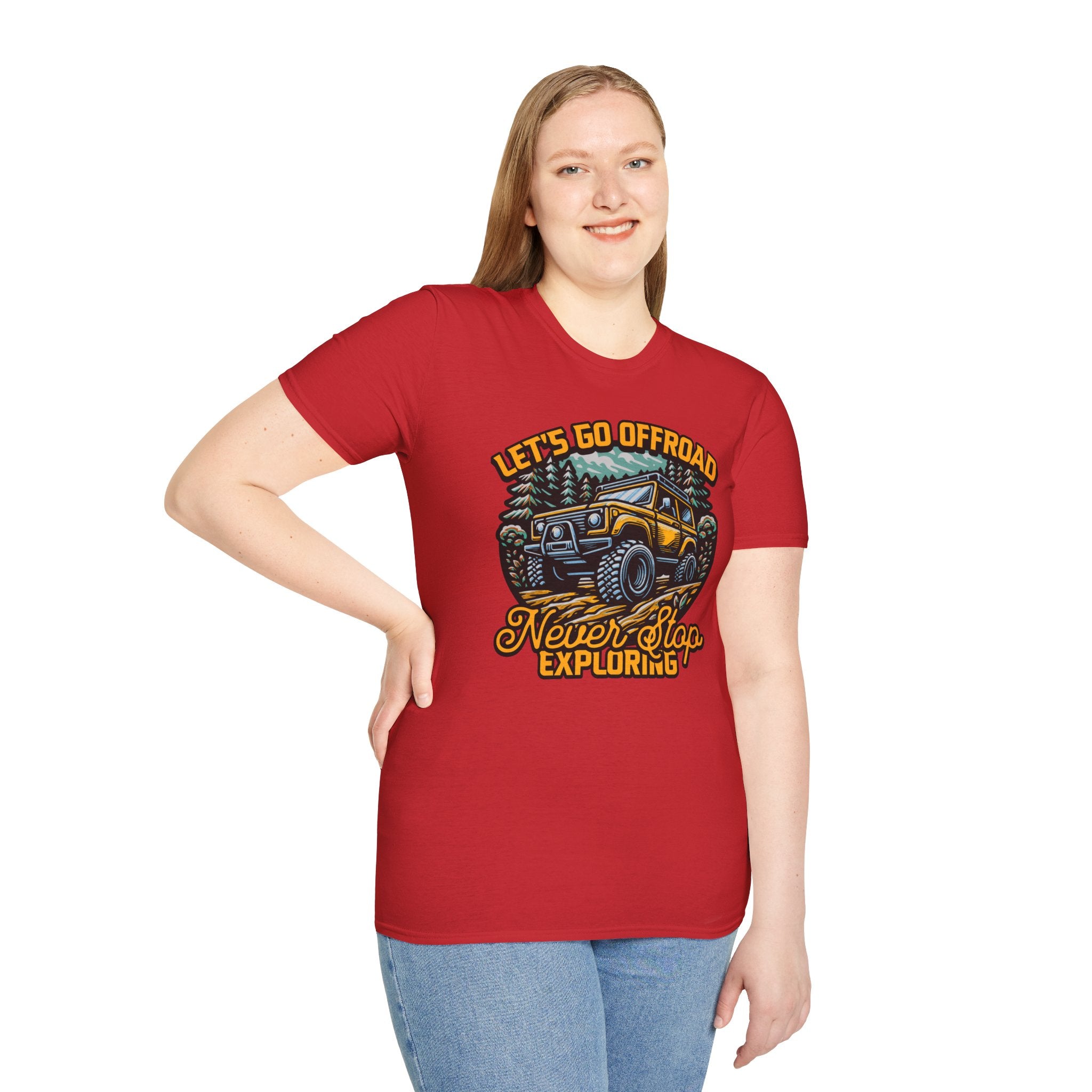Offroad Adventure T‑Shirt — "Let's Go Offroad" Graphic Tee