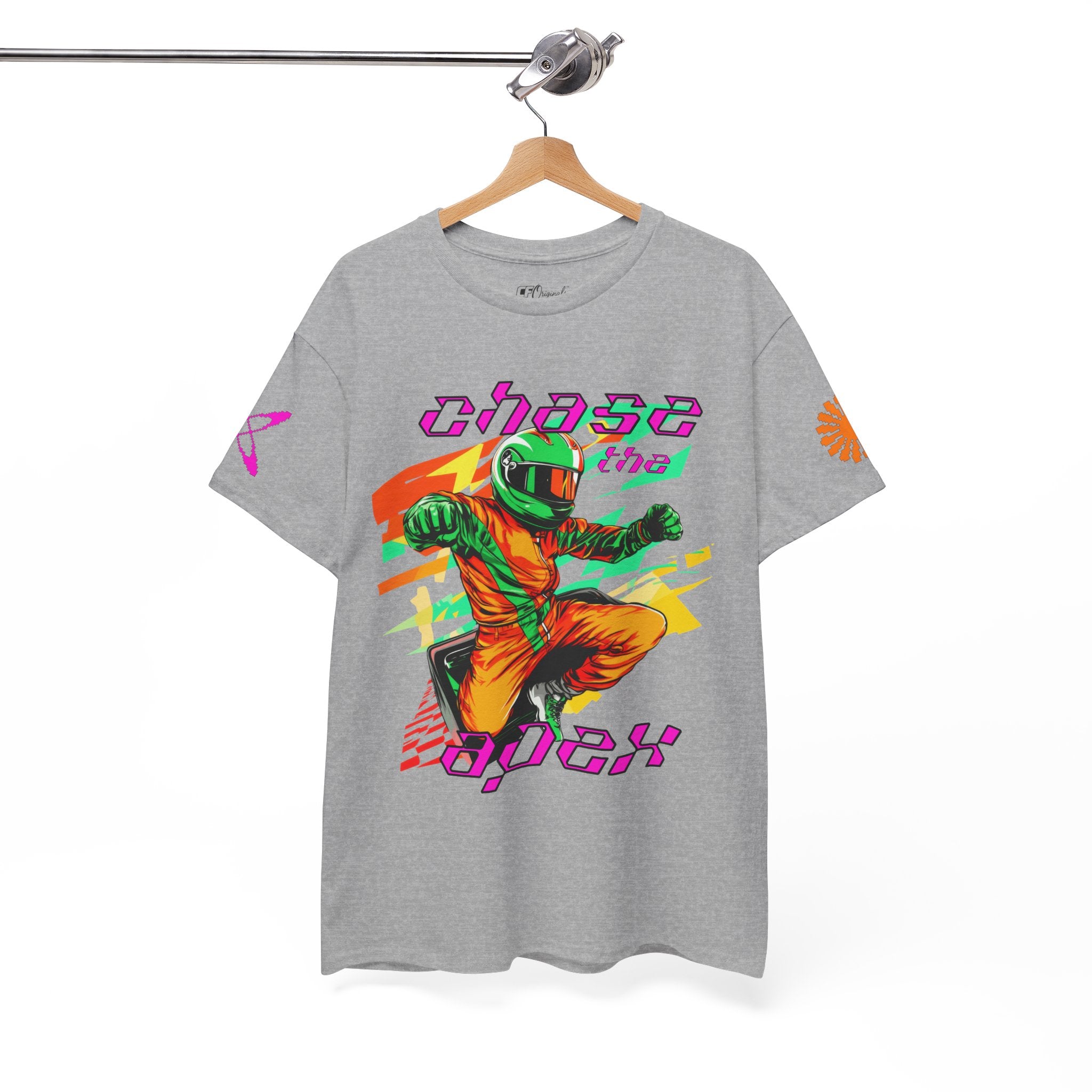 Racing Driver Graphic Tee — "Chase the Apex" Motorsport T‑Shirt