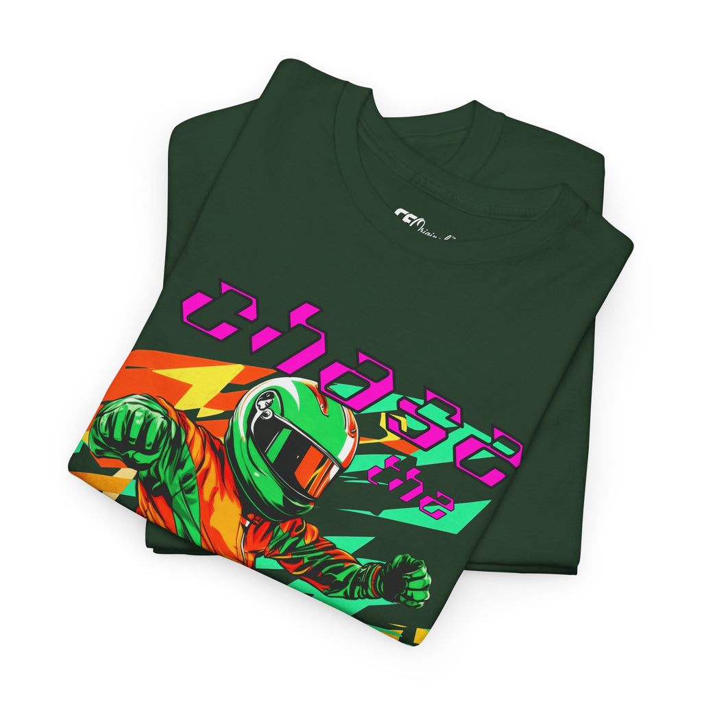 Racing Driver Graphic Tee — "Chase the Apex" Motorsport T‑Shirt