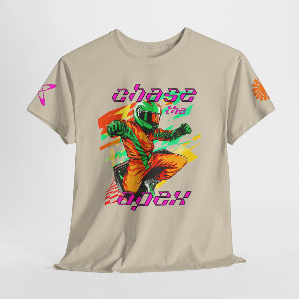 Racing Driver Graphic Tee — "Chase the Apex" Motorsport T‑Shirt