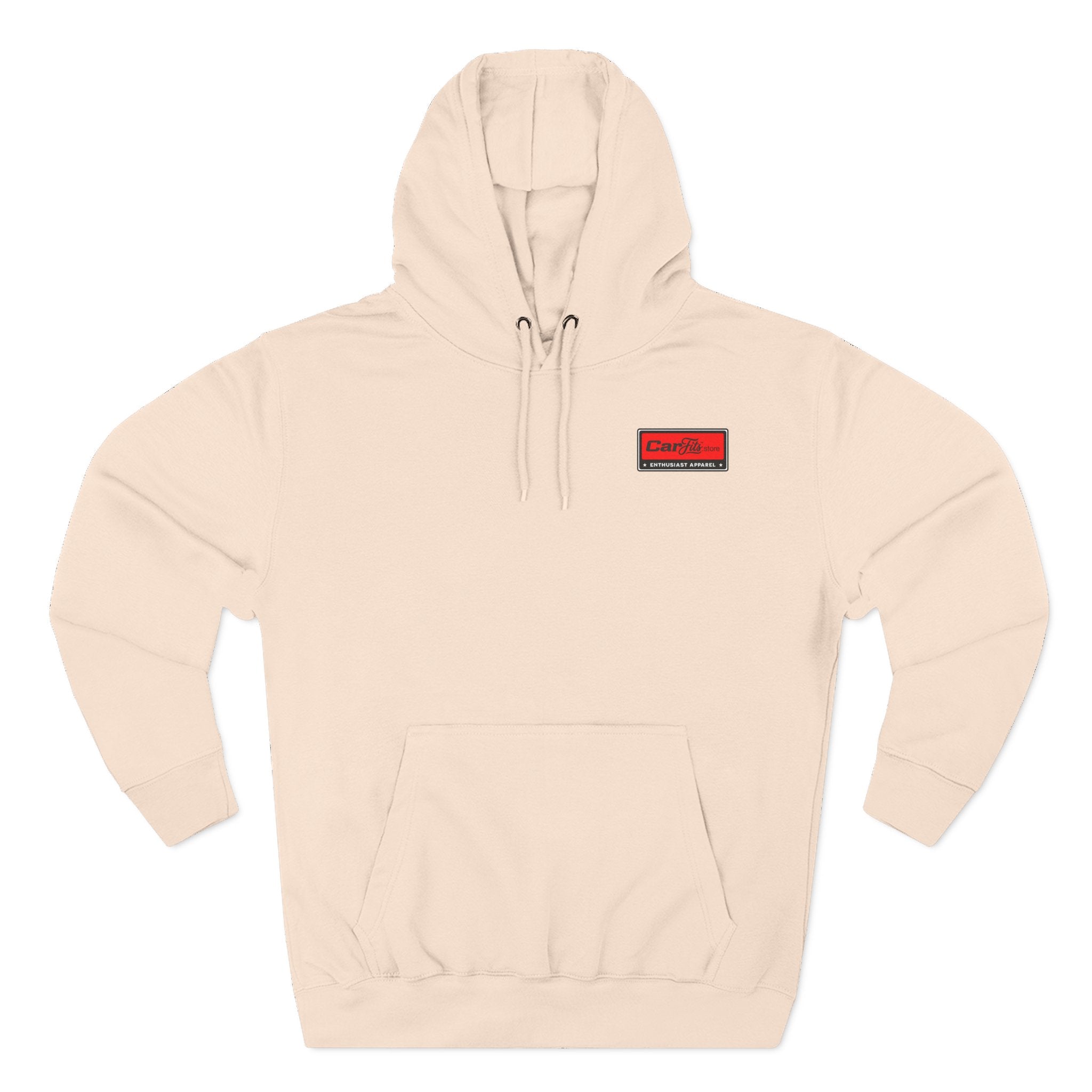 Flatout Garage Fleece Hoodie — Mechanic Shop Logo Pullover