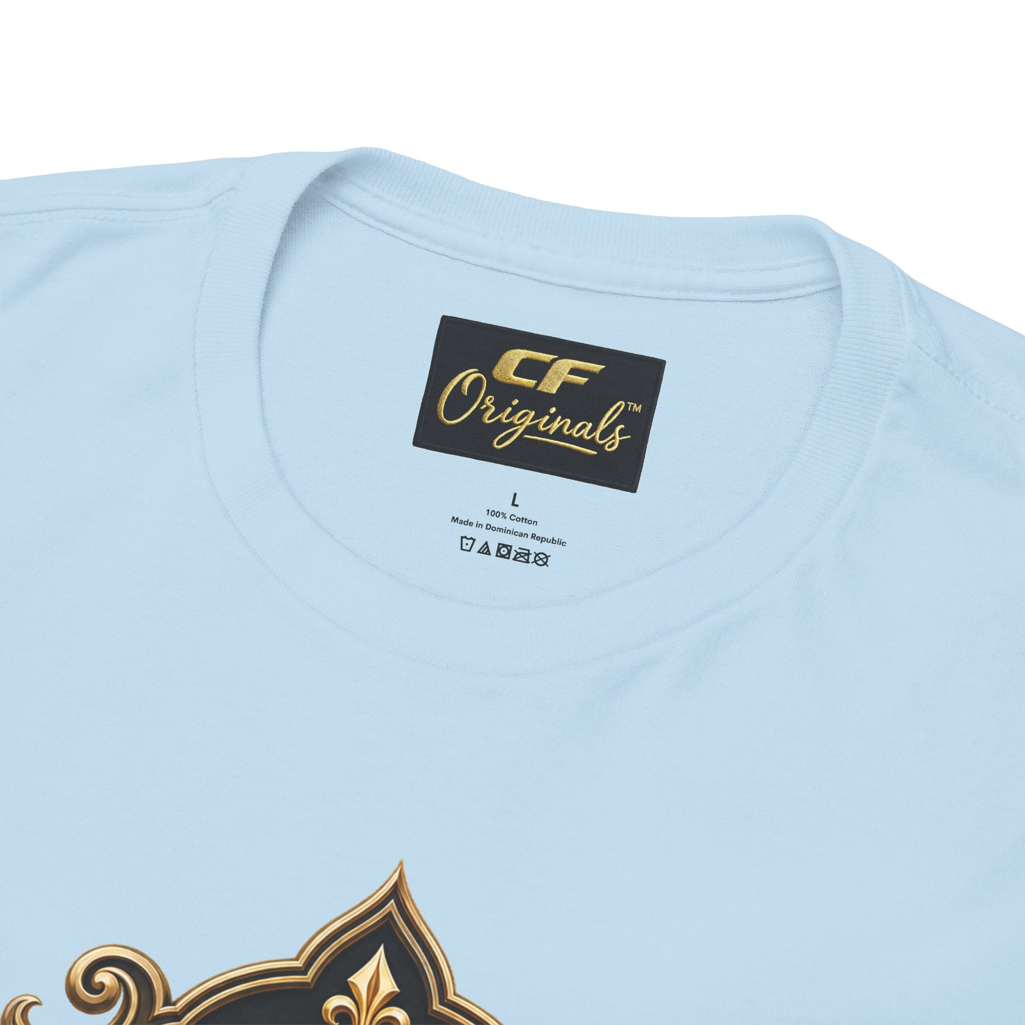 Lion Crest Tee — "Mane Line Auto" Vintage Heraldic Graphic Shirt