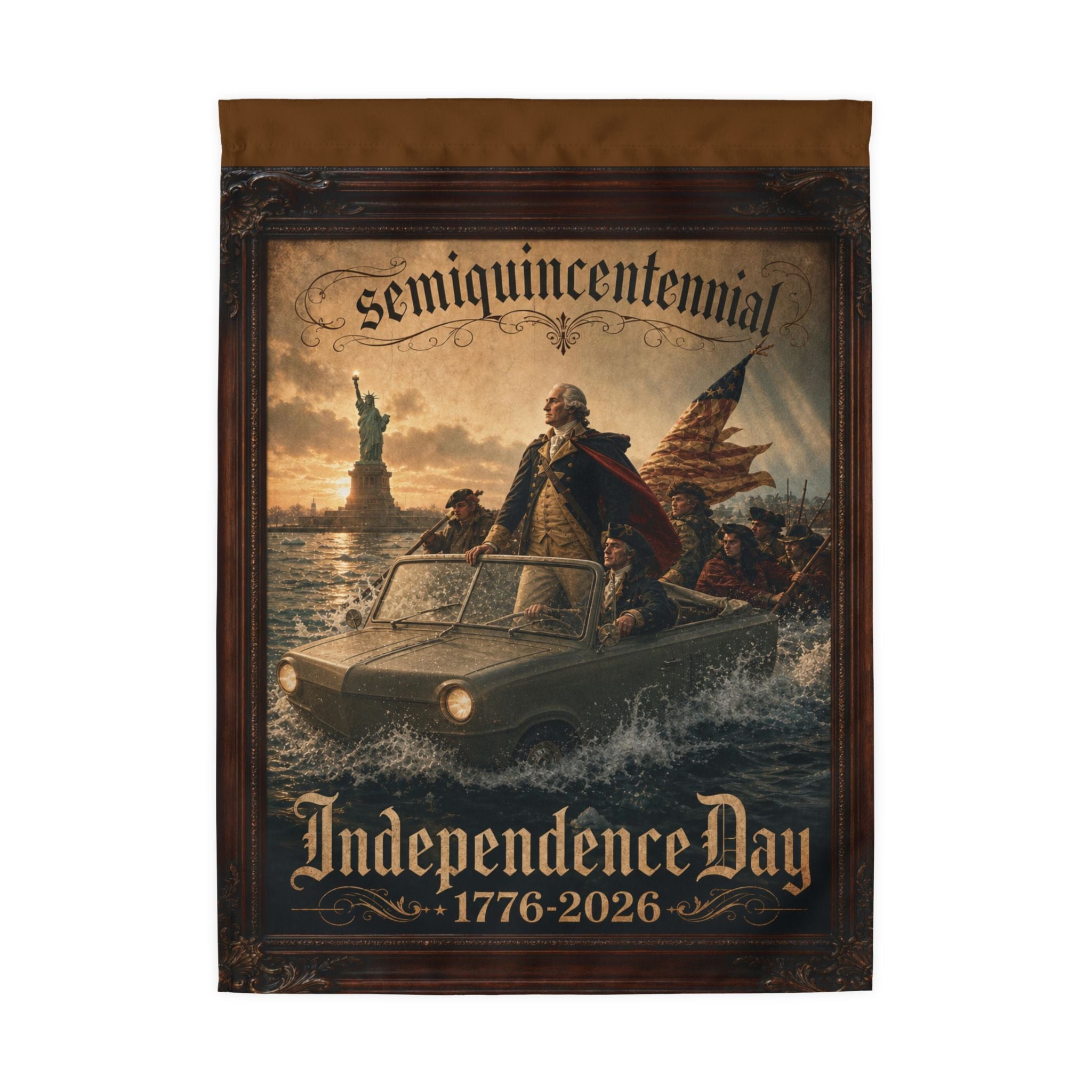 2026 Independence Day - Outdoor Flag Garden Banner