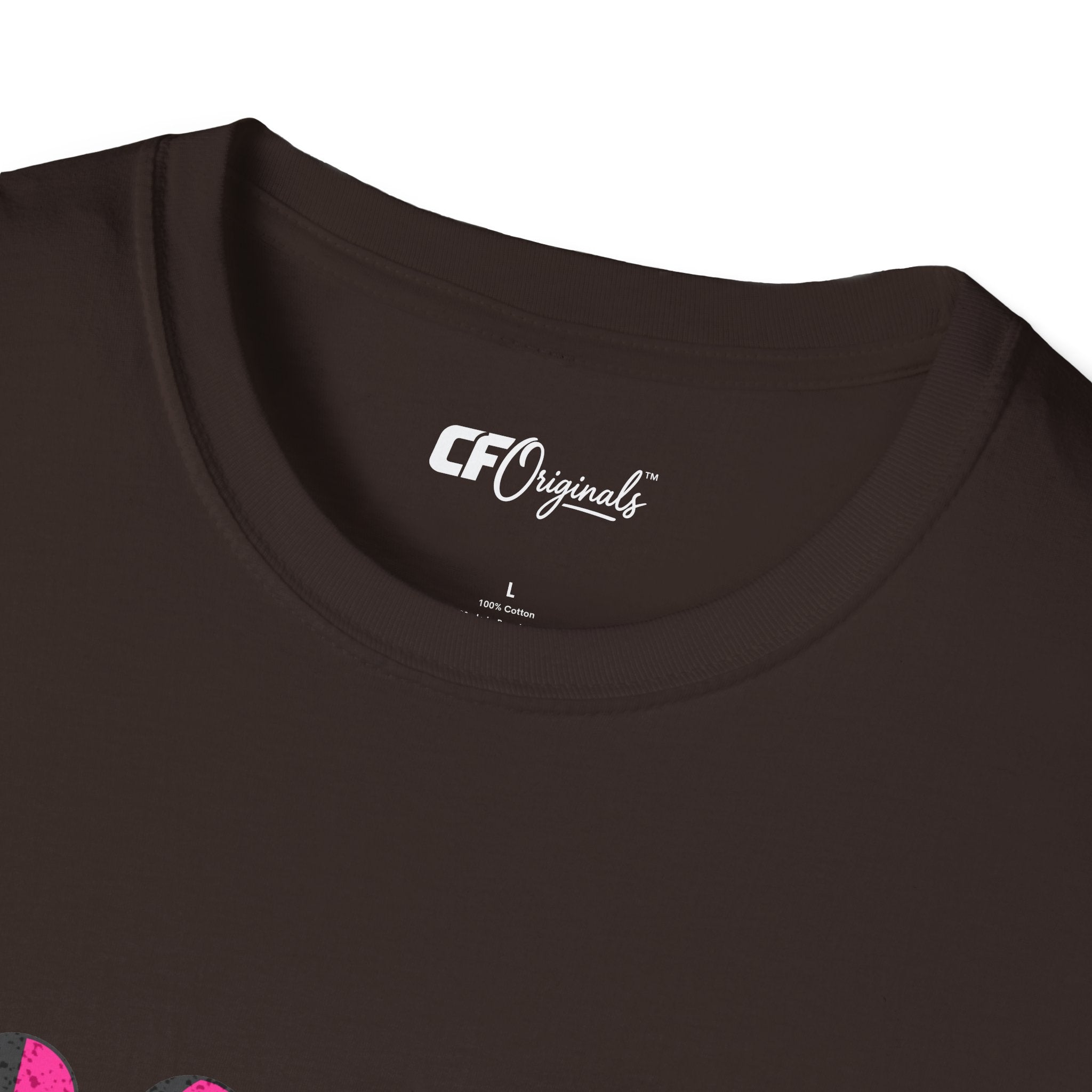 Retro Moon Phase Car T‑Shirt — Blue Classic Car with Pink Moon Phases