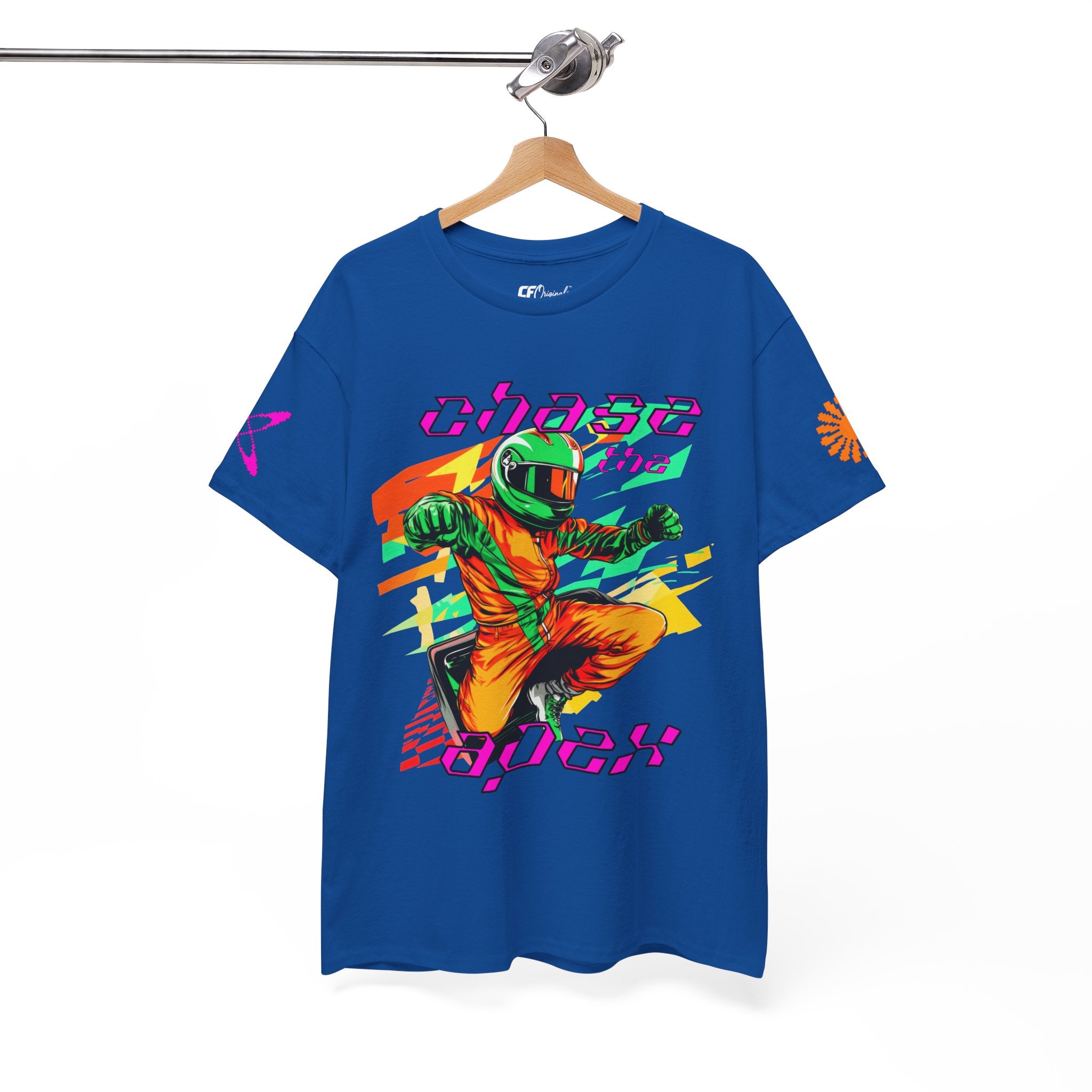 Racing Driver Graphic Tee — "Chase the Apex" Motorsport T‑Shirt