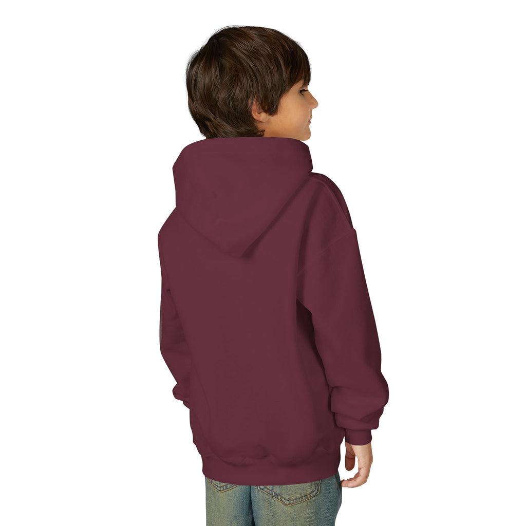 Youth Hoodie - Moose Truck Mountain Adventure Graphic