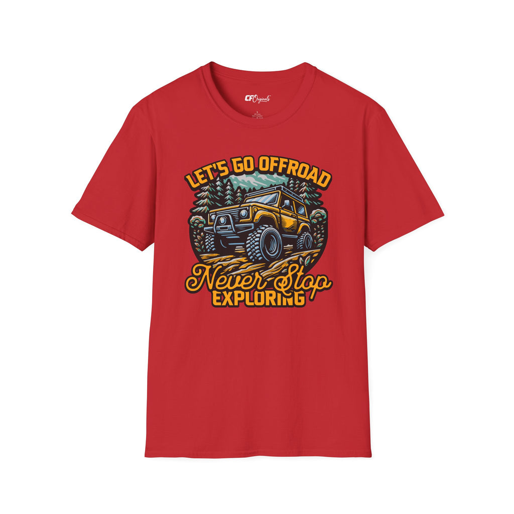 Offroad Adventure T‑Shirt — "Let's Go Offroad" Graphic Tee