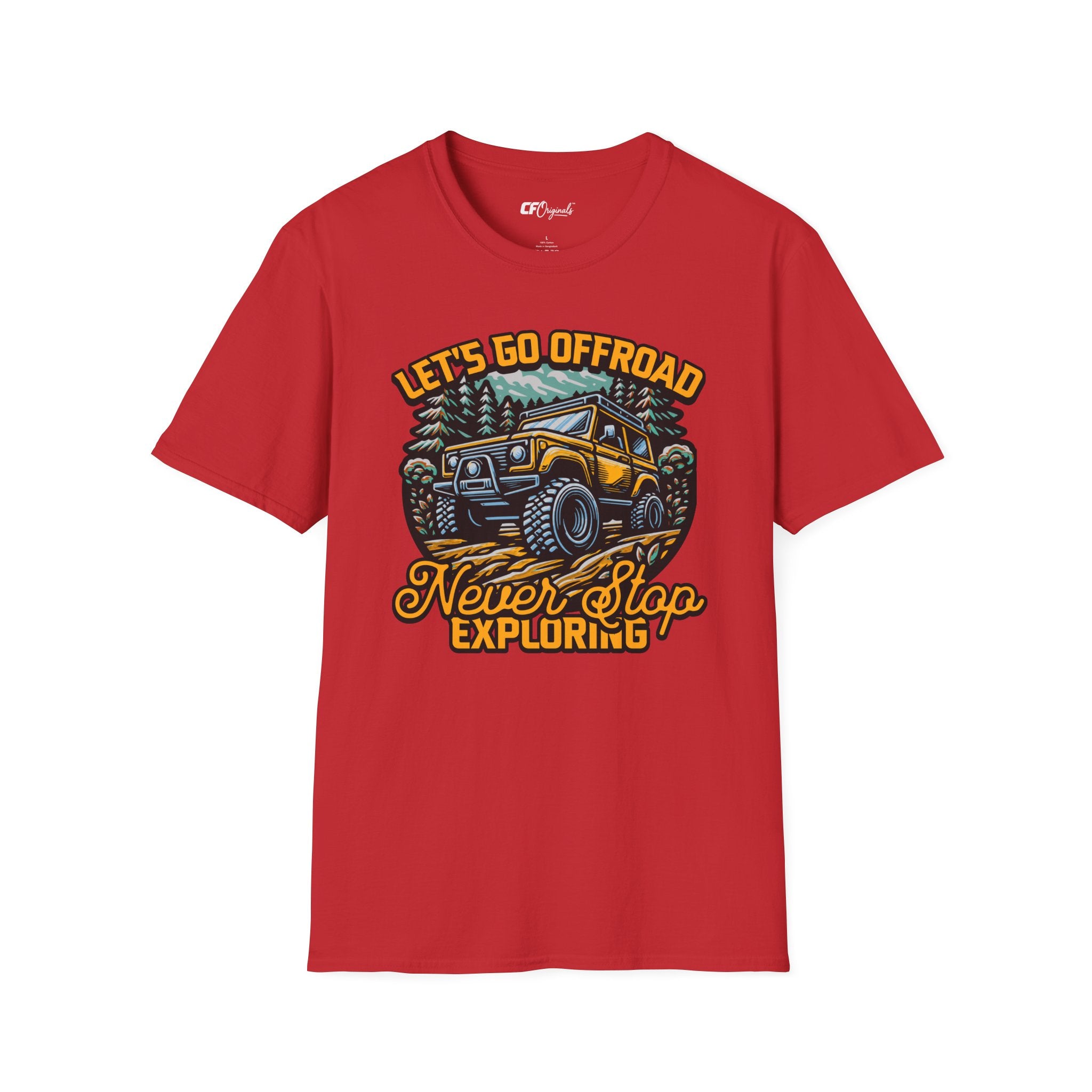 Offroad Adventure T‑Shirt — "Let's Go Offroad" Graphic Tee