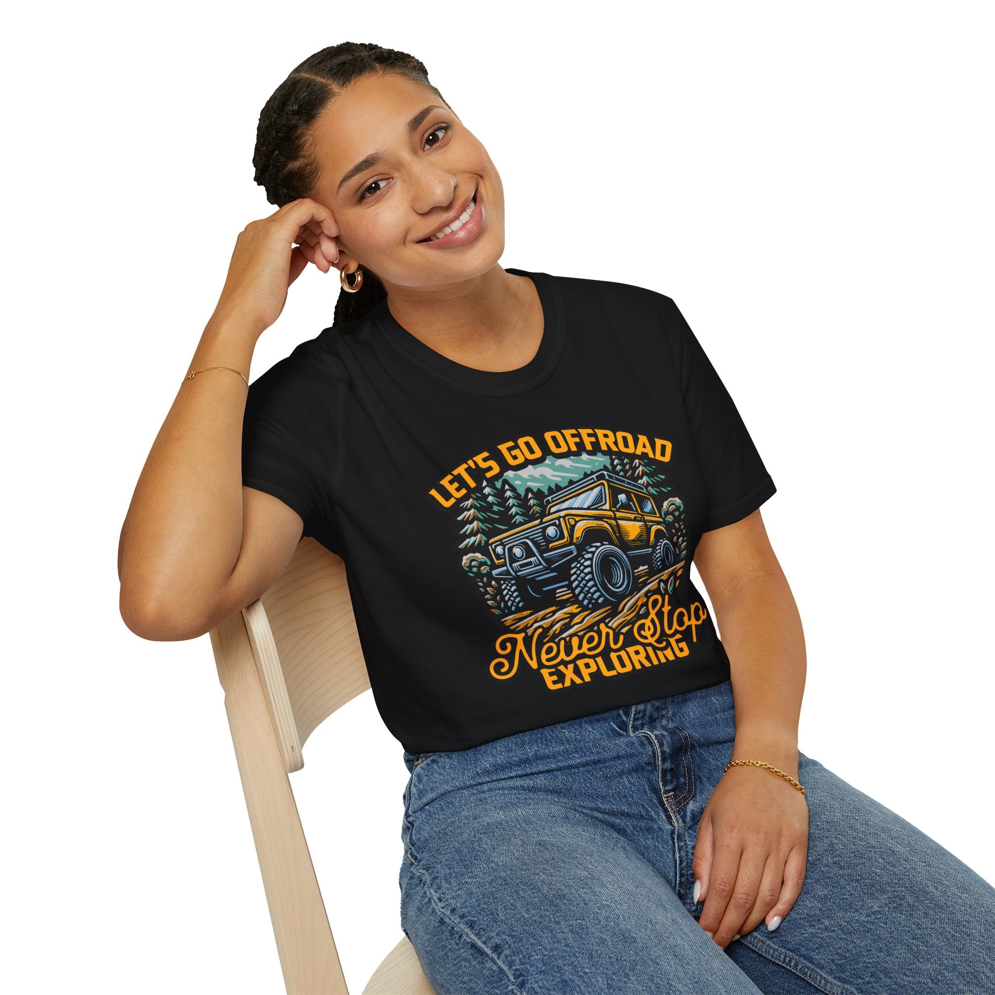 Offroad Adventure T‑Shirt — "Let's Go Offroad" Graphic Tee