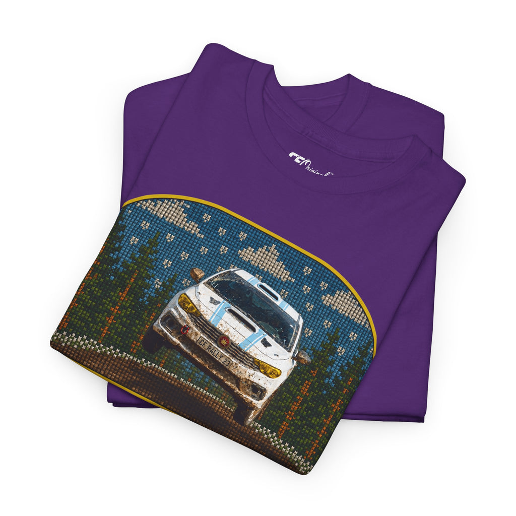 Forest Rally T‑Shirt – 'The Forest Is a Place of Magic' Cross-stitched Style Graphic