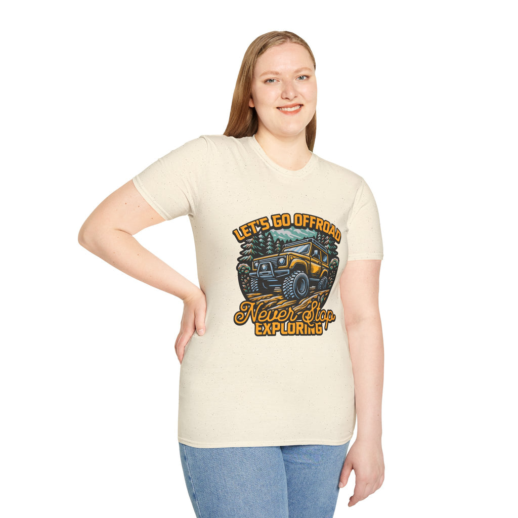 Offroad Adventure T‑Shirt — "Let's Go Offroad" Graphic Tee