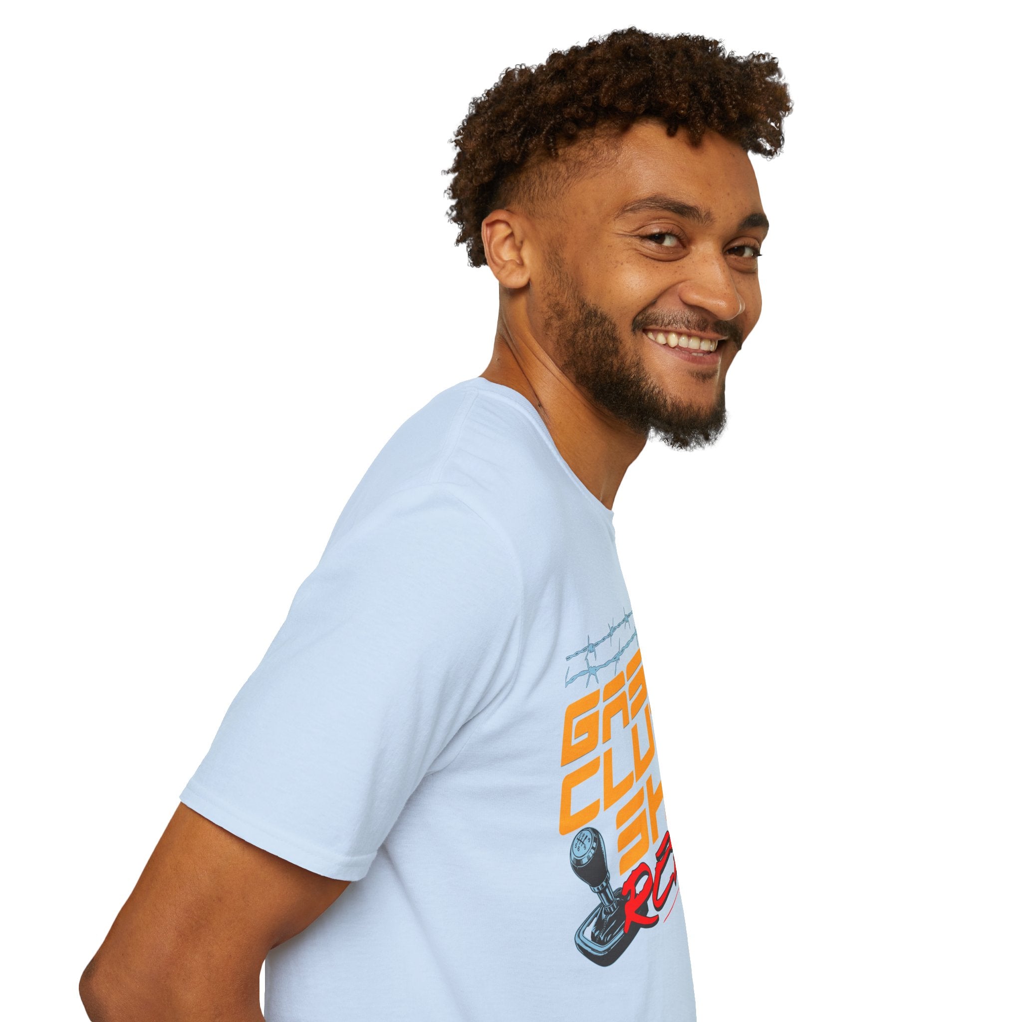 Gas Clutch Shift Tee — Racing Graphic T-Shirt