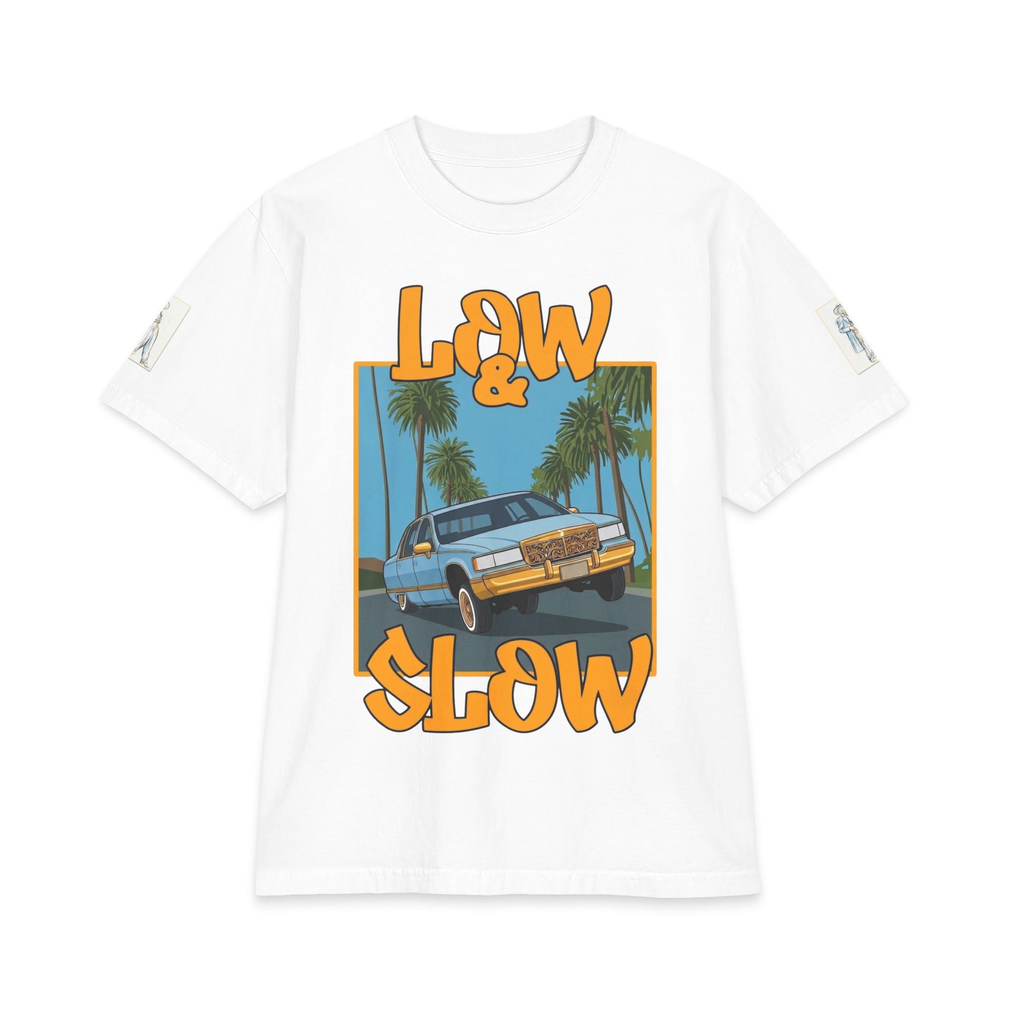 Low & Slow Vintage Lowrider T-Shirt