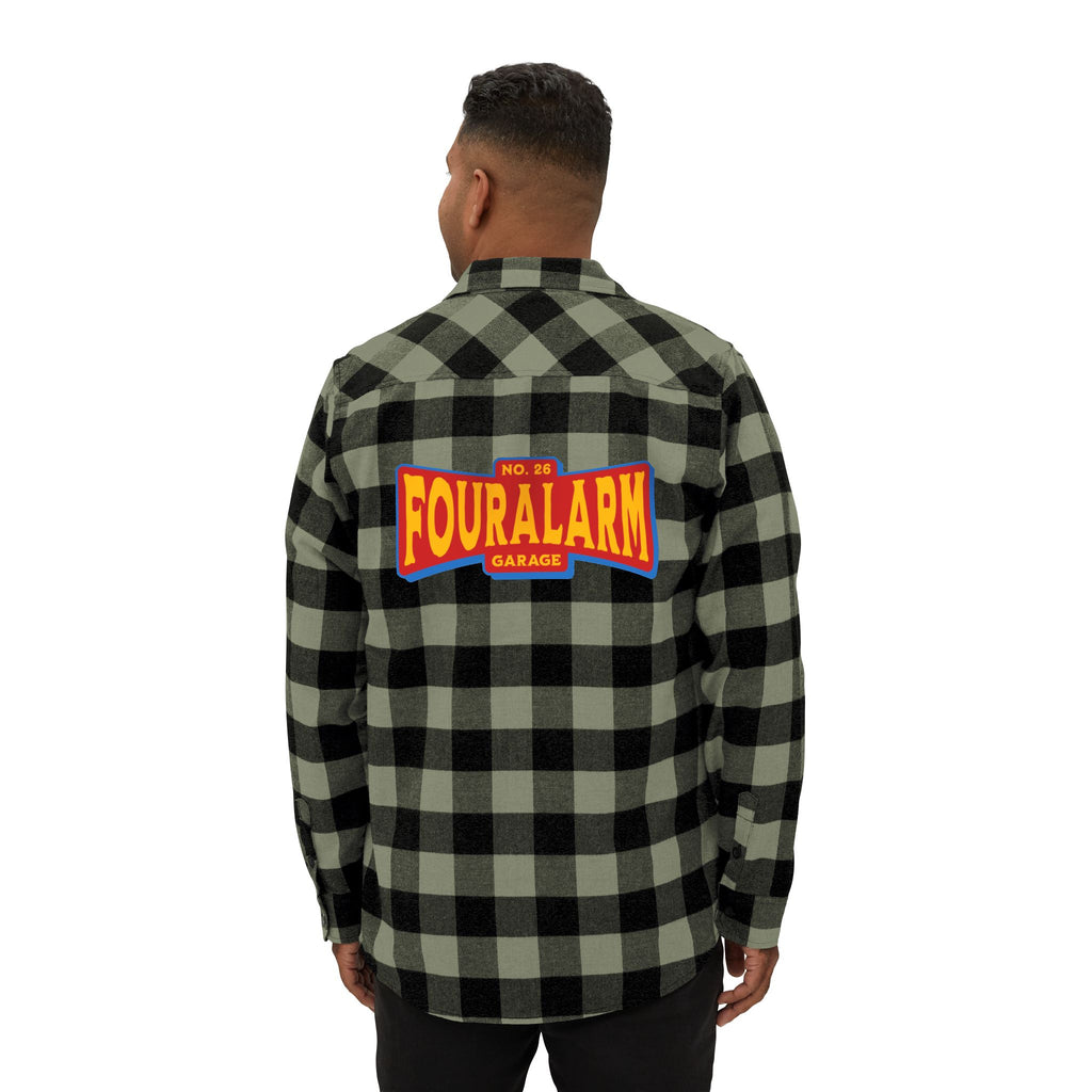 FourAlarm Garage Plaid Flannel Shirt