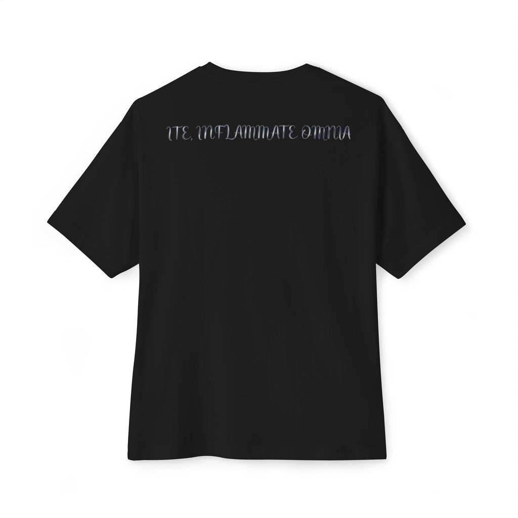 Neon Eye Boxy Tee — Retro Roadside Art Graphic Tee