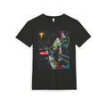 Neon Night Streetwear Graphic Tee (Urban Vaporwave)