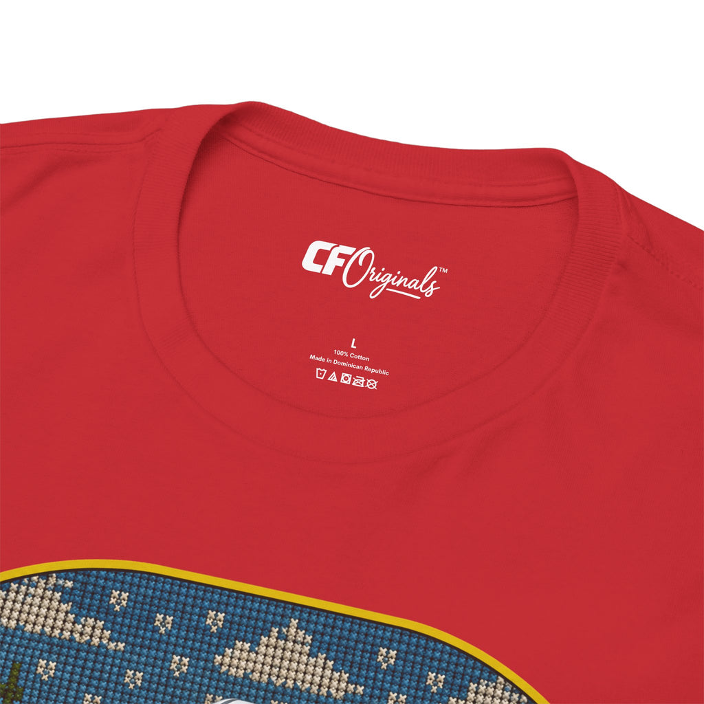 Forest Rally T‑Shirt – 'The Forest Is a Place of Magic' Cross-stitched Style Graphic