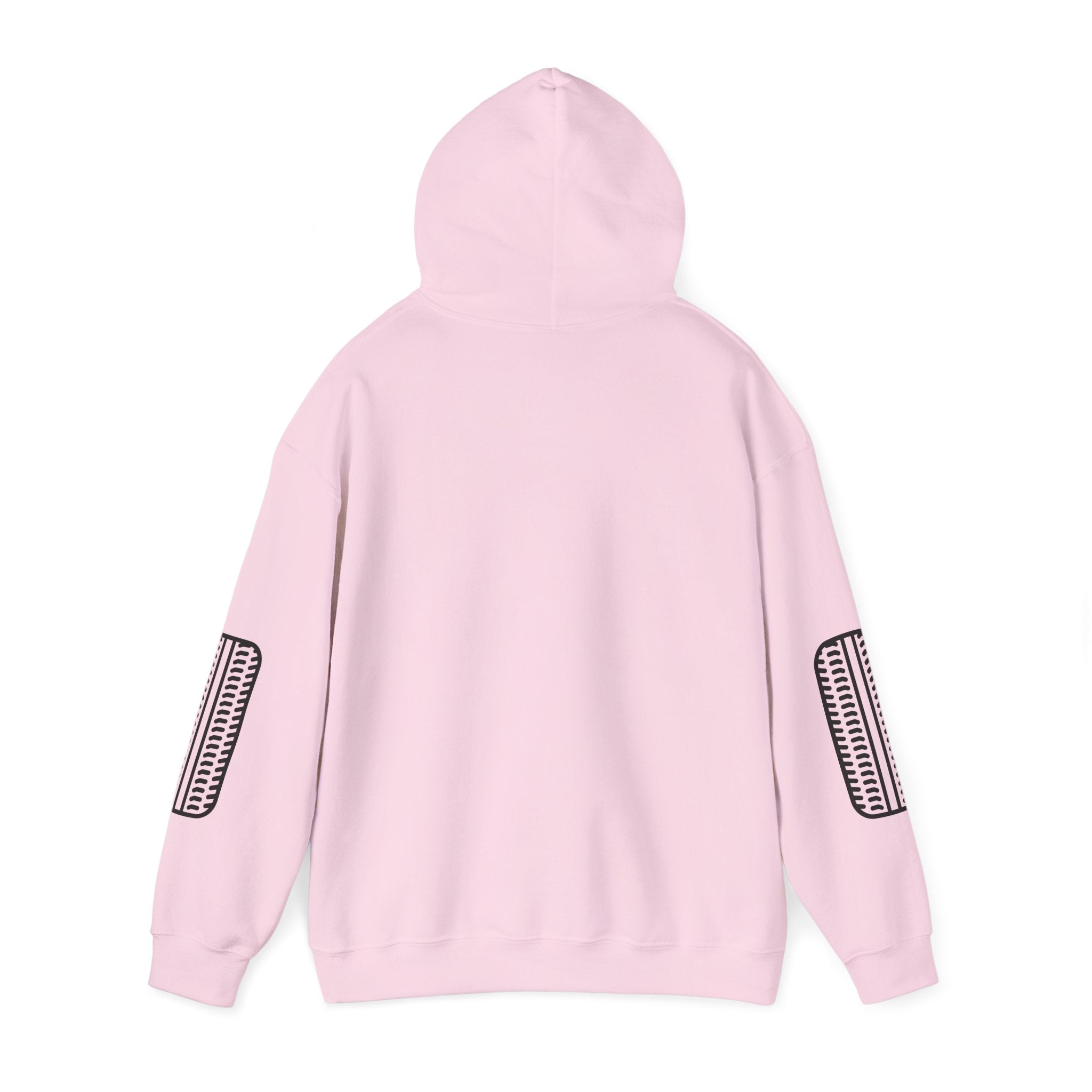 Racing Garage Hooded Sweatshirt — Vintage Racecar Track Scene