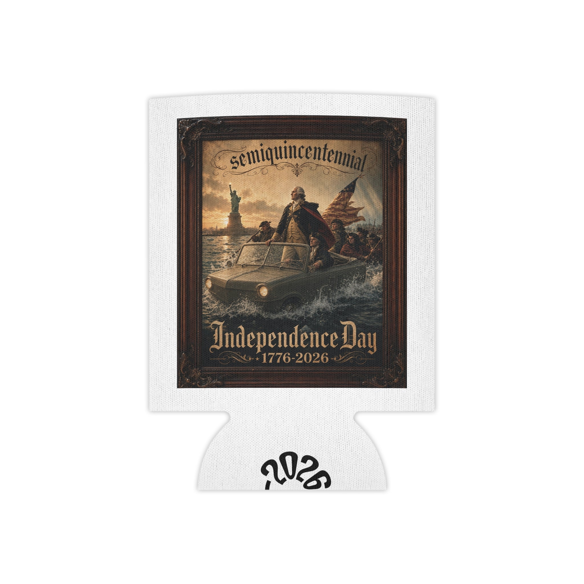 2026 Independence Day Can Cooler — Semiquincentennial Patriotic Koozie