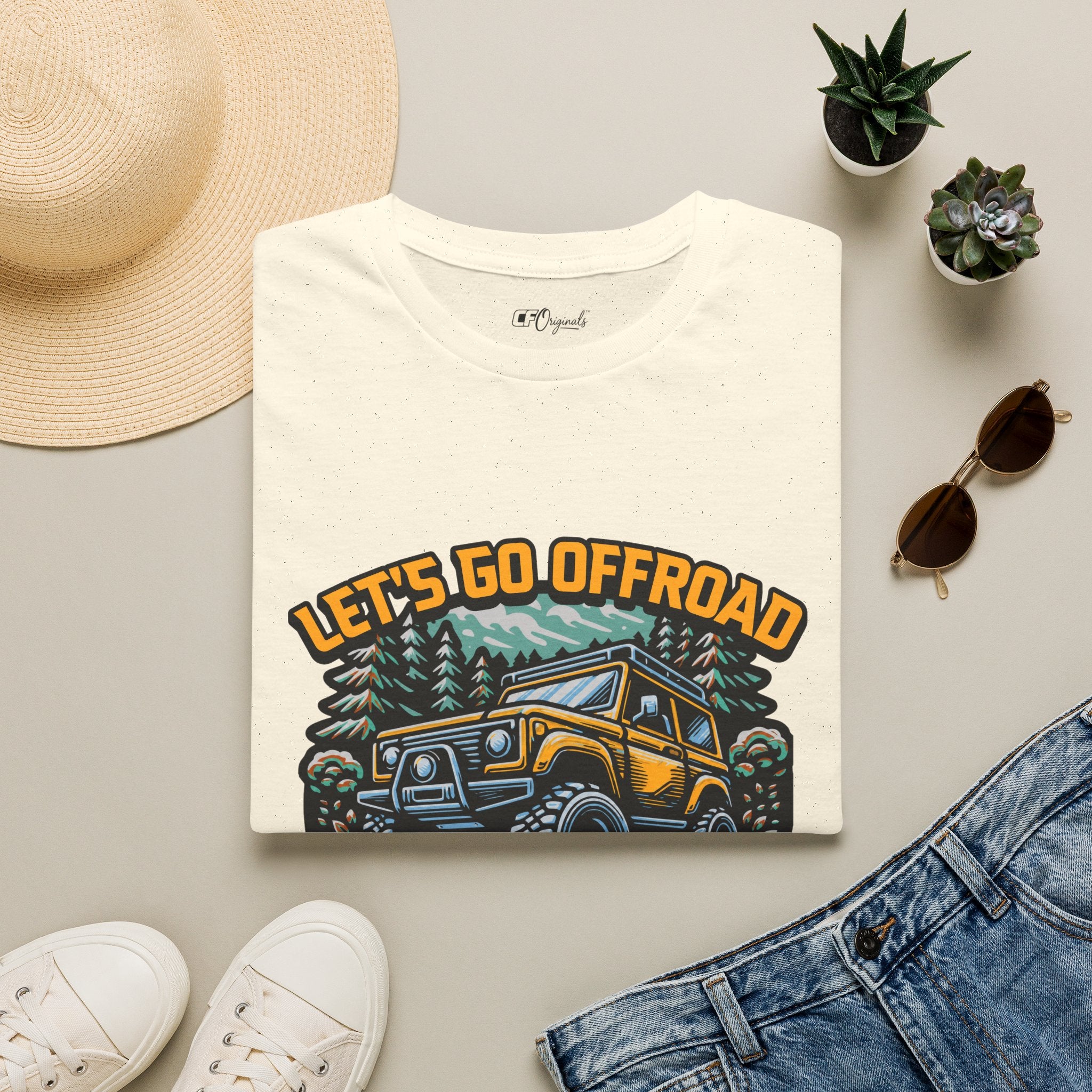 Offroad Adventure T‑Shirt — "Let's Go Offroad" Graphic Tee