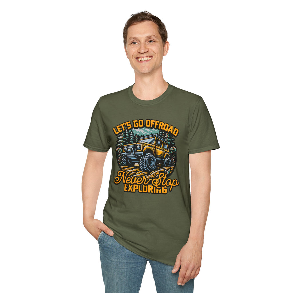 Offroad Adventure T‑Shirt — "Let's Go Offroad" Graphic Tee