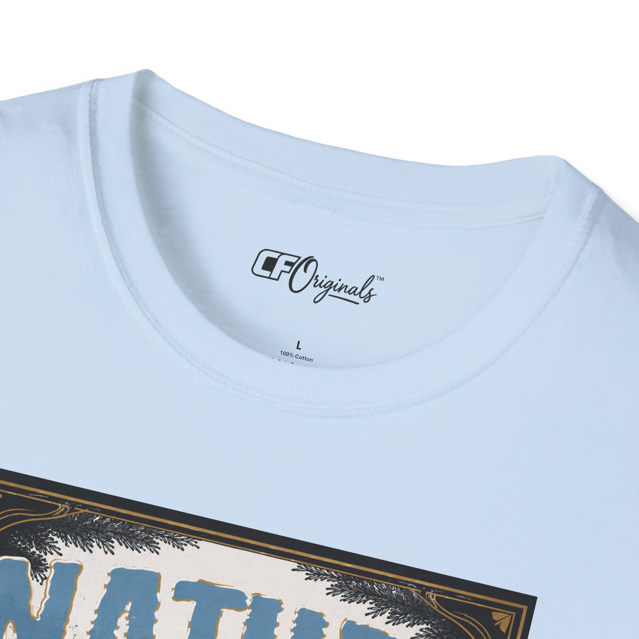 Vintage Mountain Truck T-Shirt — 'Nature' Graphic