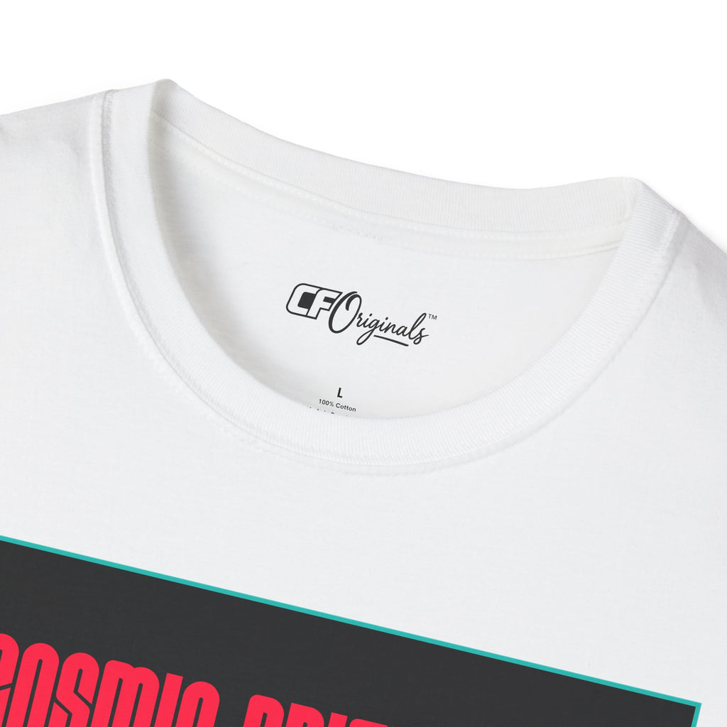 Cosmic Drifting T-Shirt — Retro Astronaut & UFO Vintage Space Tee