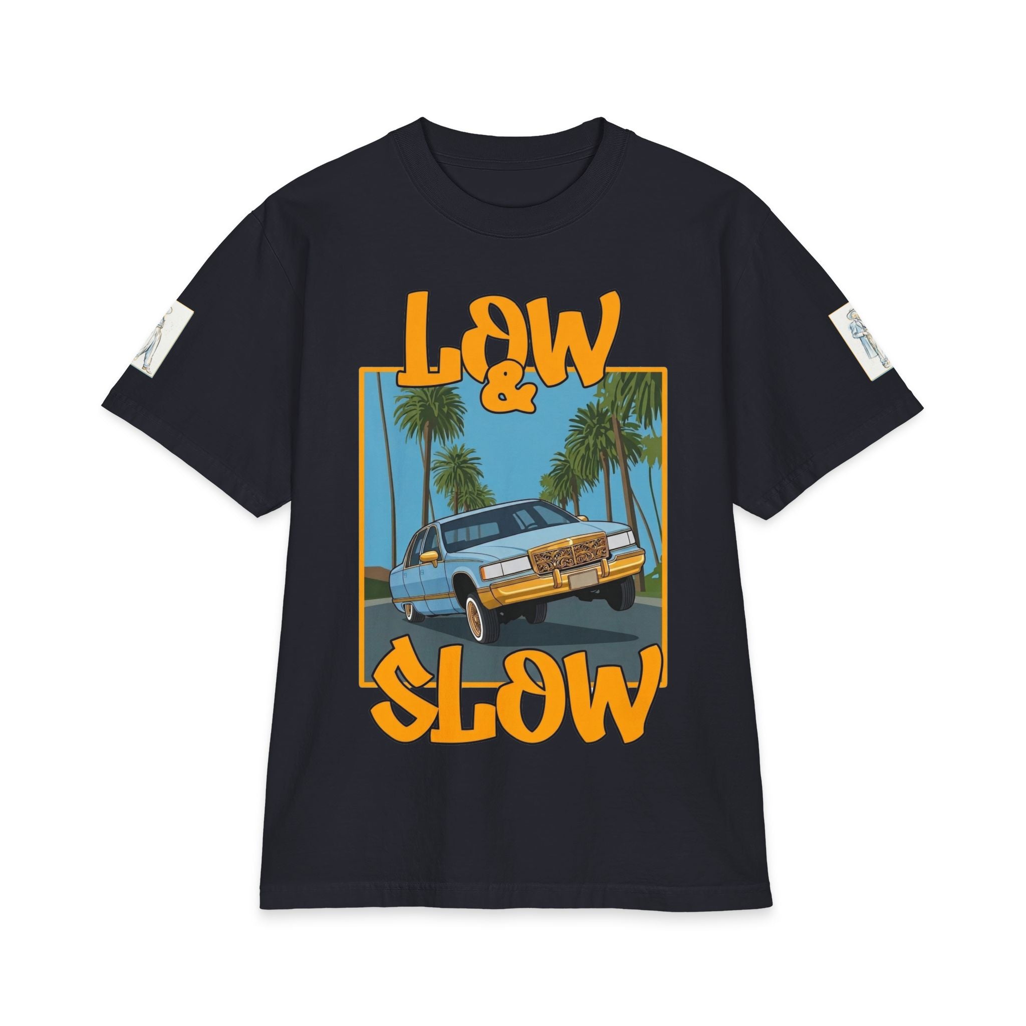 Low & Slow Vintage Lowrider T-Shirt