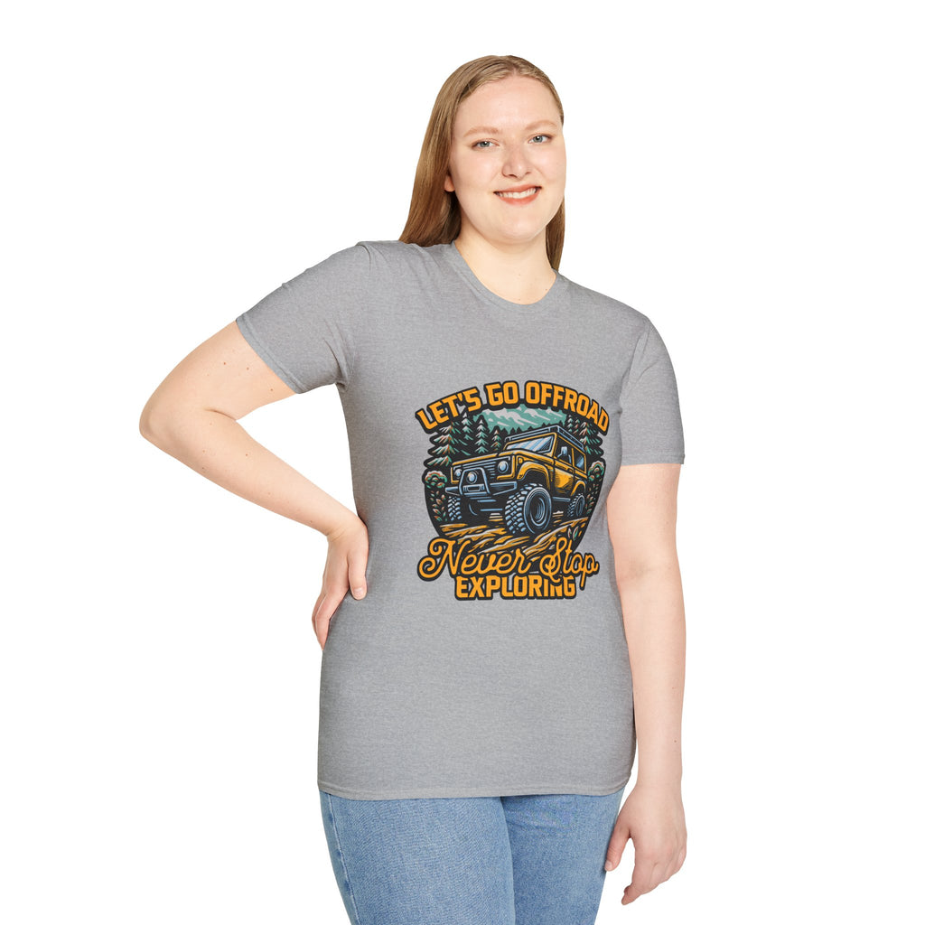Offroad Adventure T‑Shirt — "Let's Go Offroad" Graphic Tee