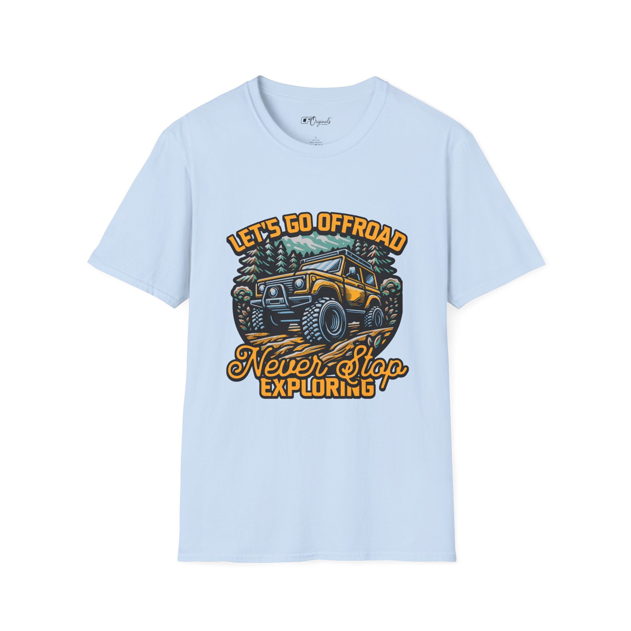 Offroad Adventure T‑Shirt — "Let's Go Offroad" Graphic Tee