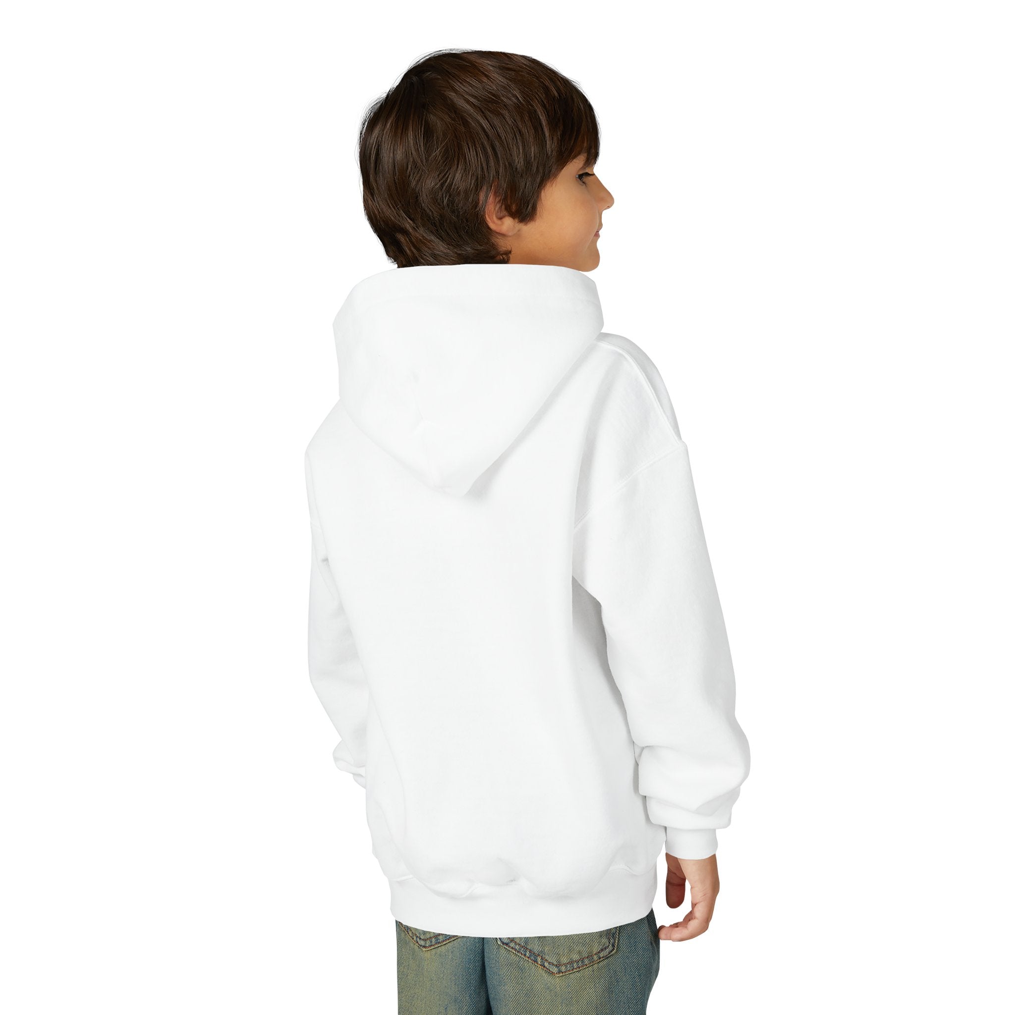Youth Hoodie - Moose Truck Mountain Adventure Graphic