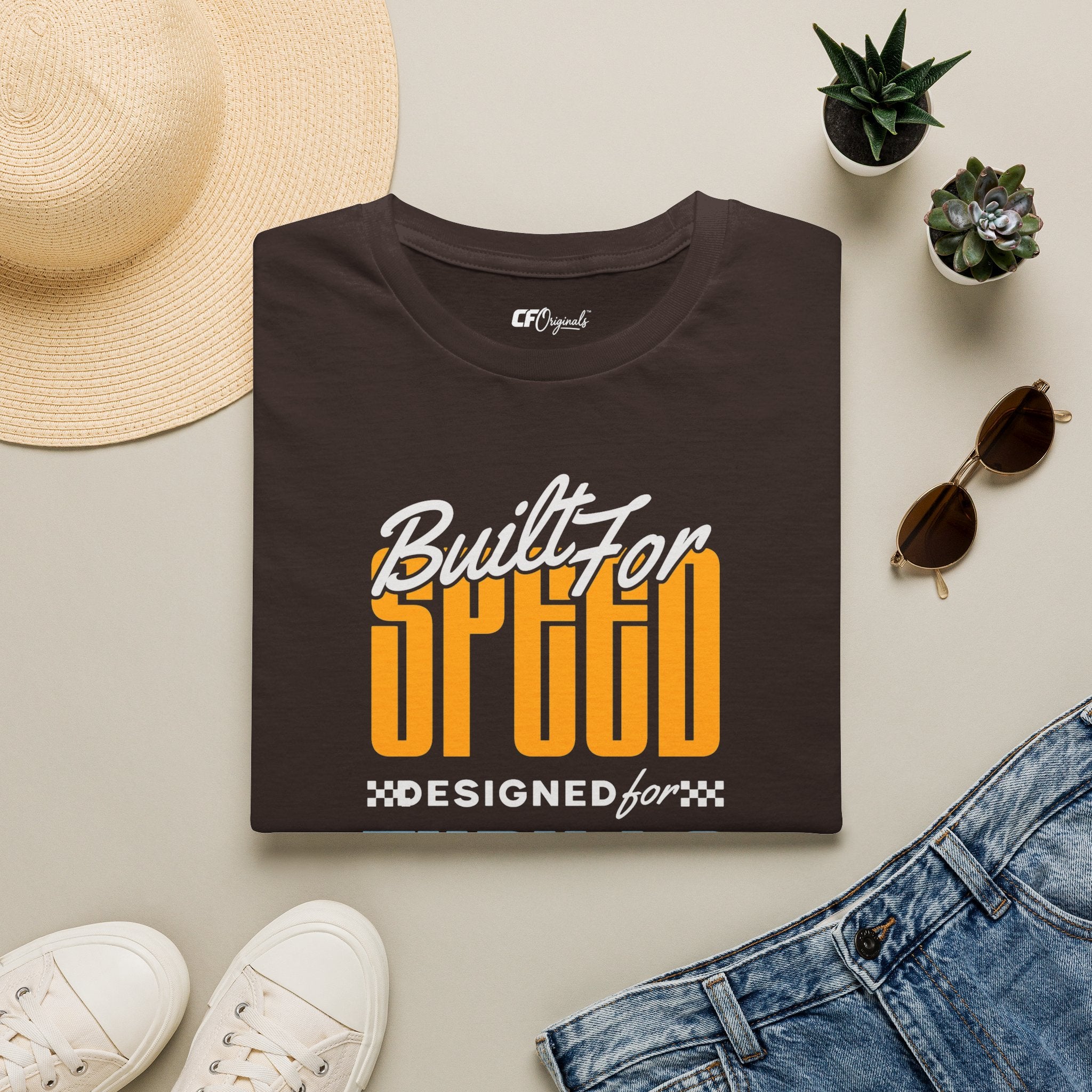 Built for Speed T-Shirt — Racing Car Graphic Tee
