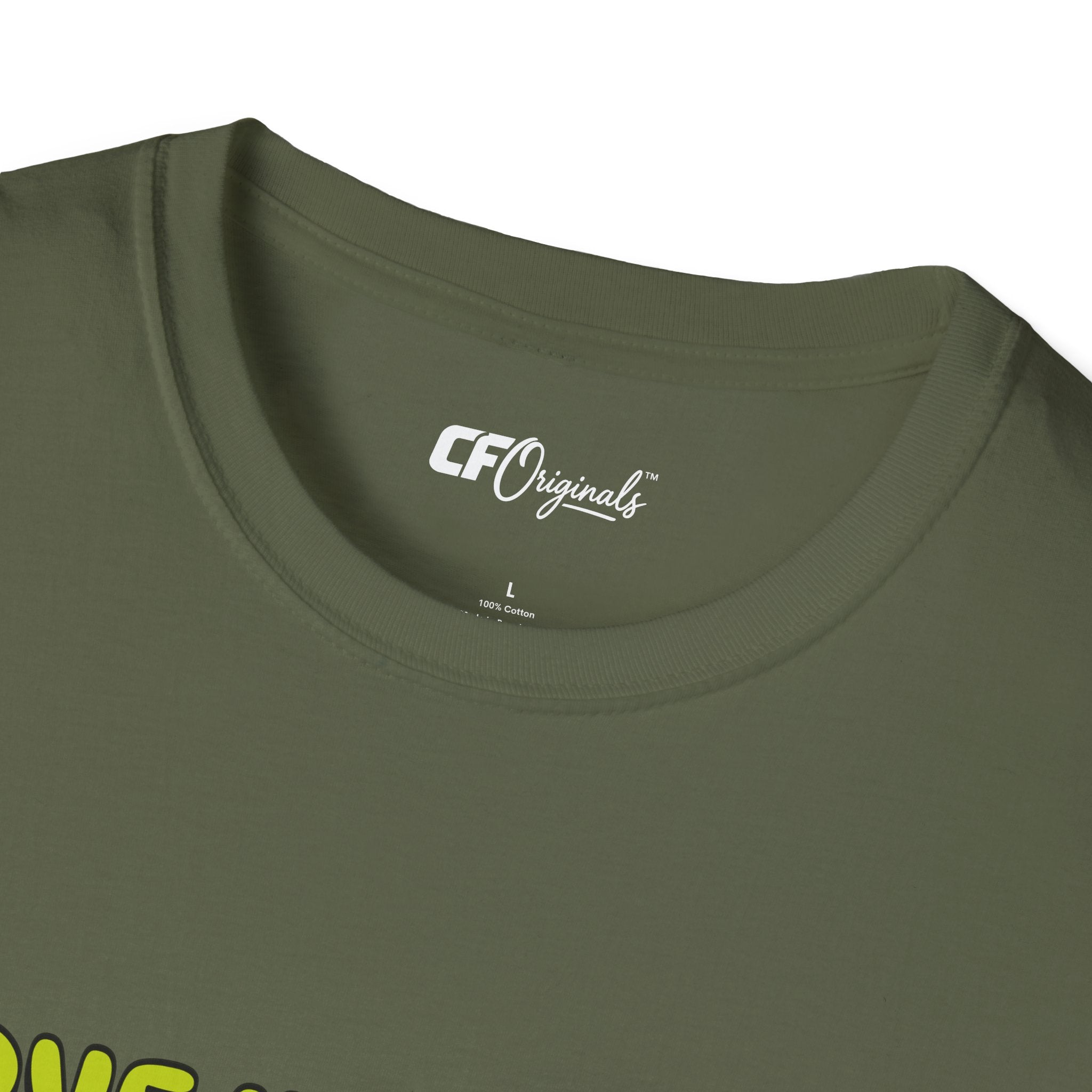T-Shirt — "I Love Ugly Cars" Retro Green Graphic Tee