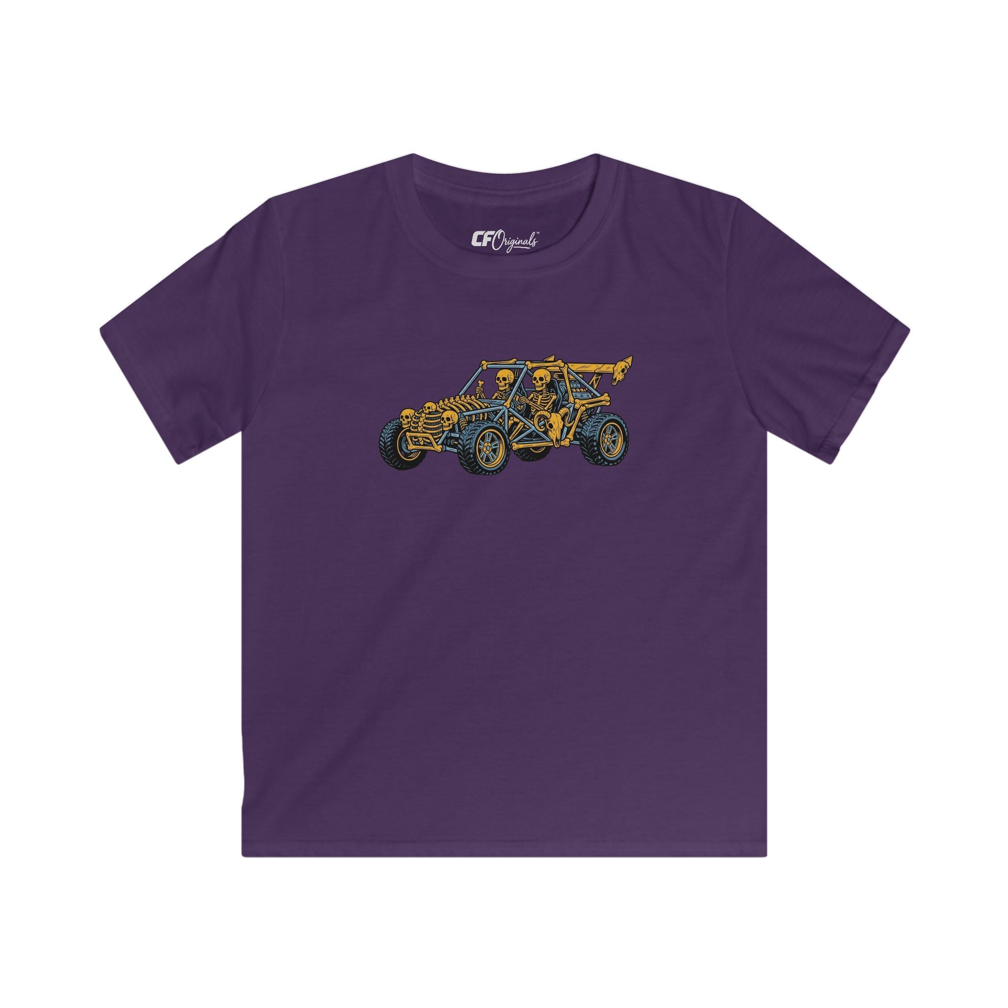 Kids Ribcage Racer Dune Buggy Tee — Off-Road Adventure Graphic Shirt