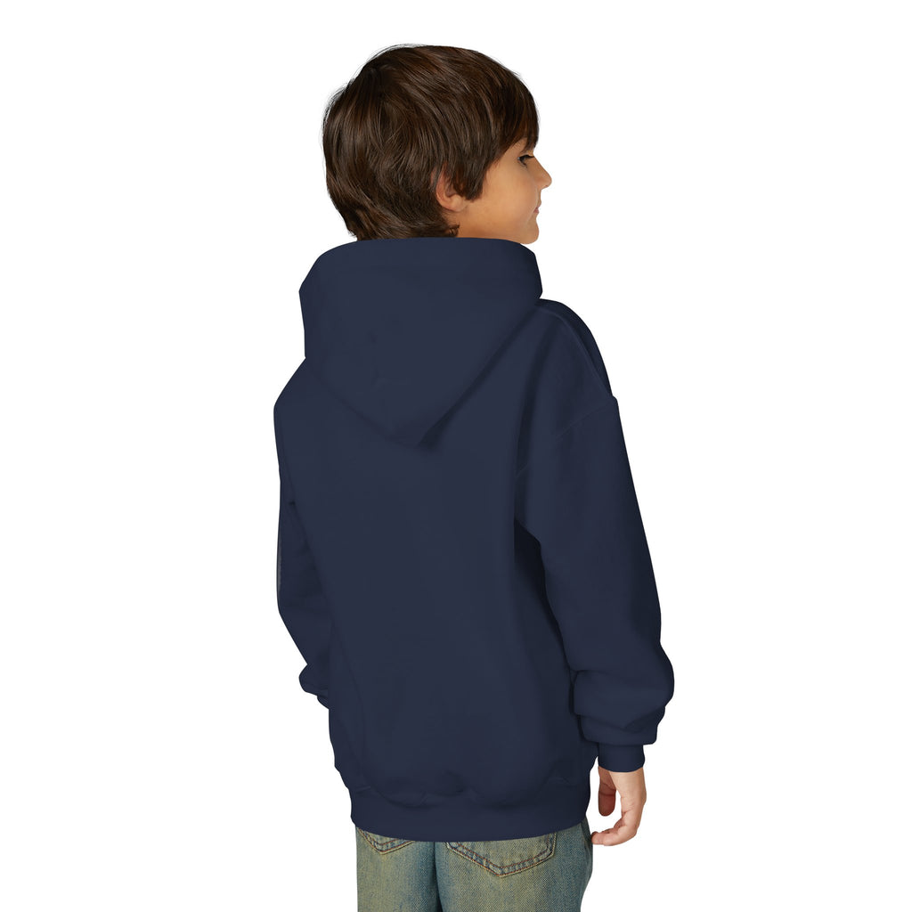 Youth Hoodie - Moose Truck Mountain Adventure Graphic