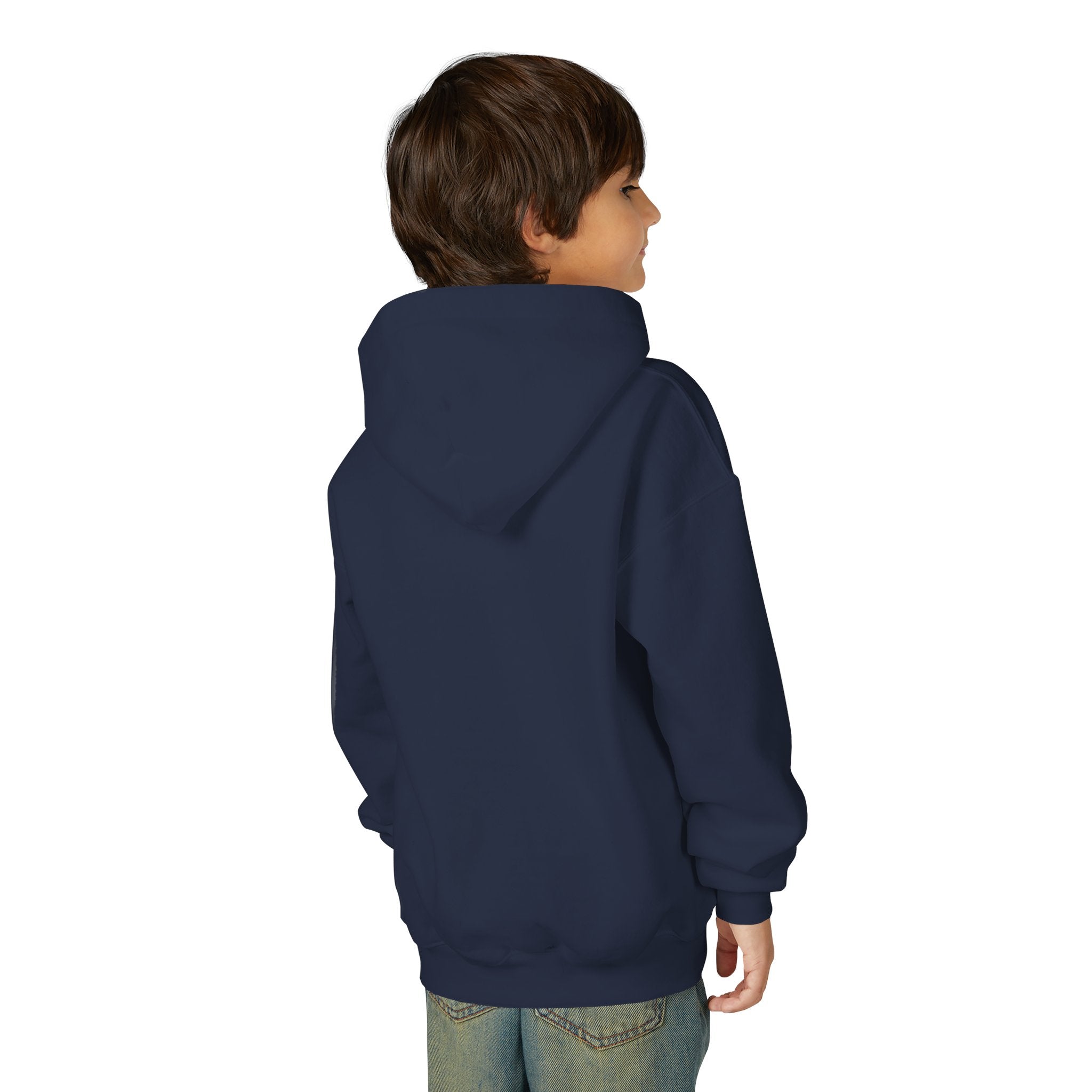 Youth Hoodie - Moose Truck Mountain Adventure Graphic
