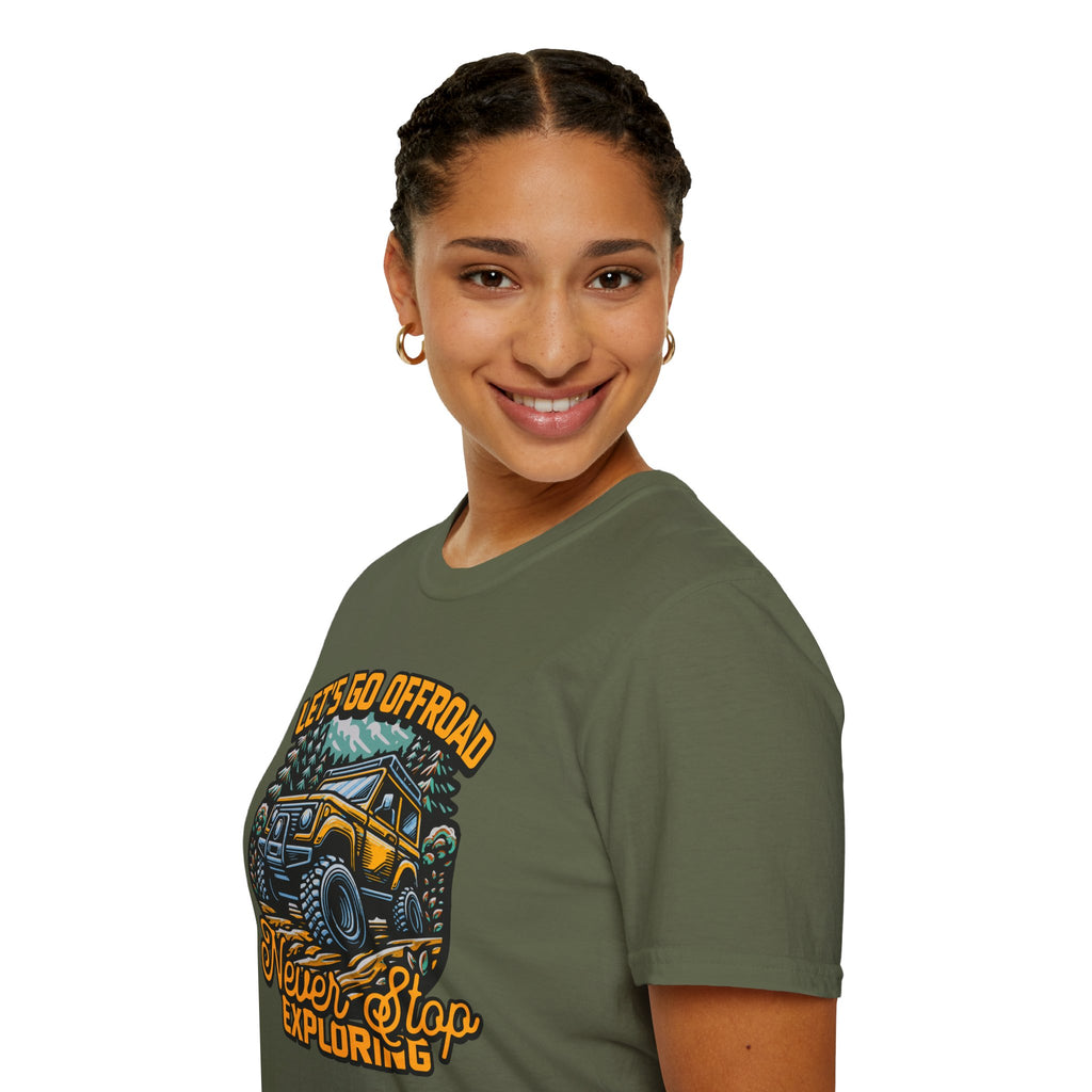 Offroad Adventure T‑Shirt — "Let's Go Offroad" Graphic Tee
