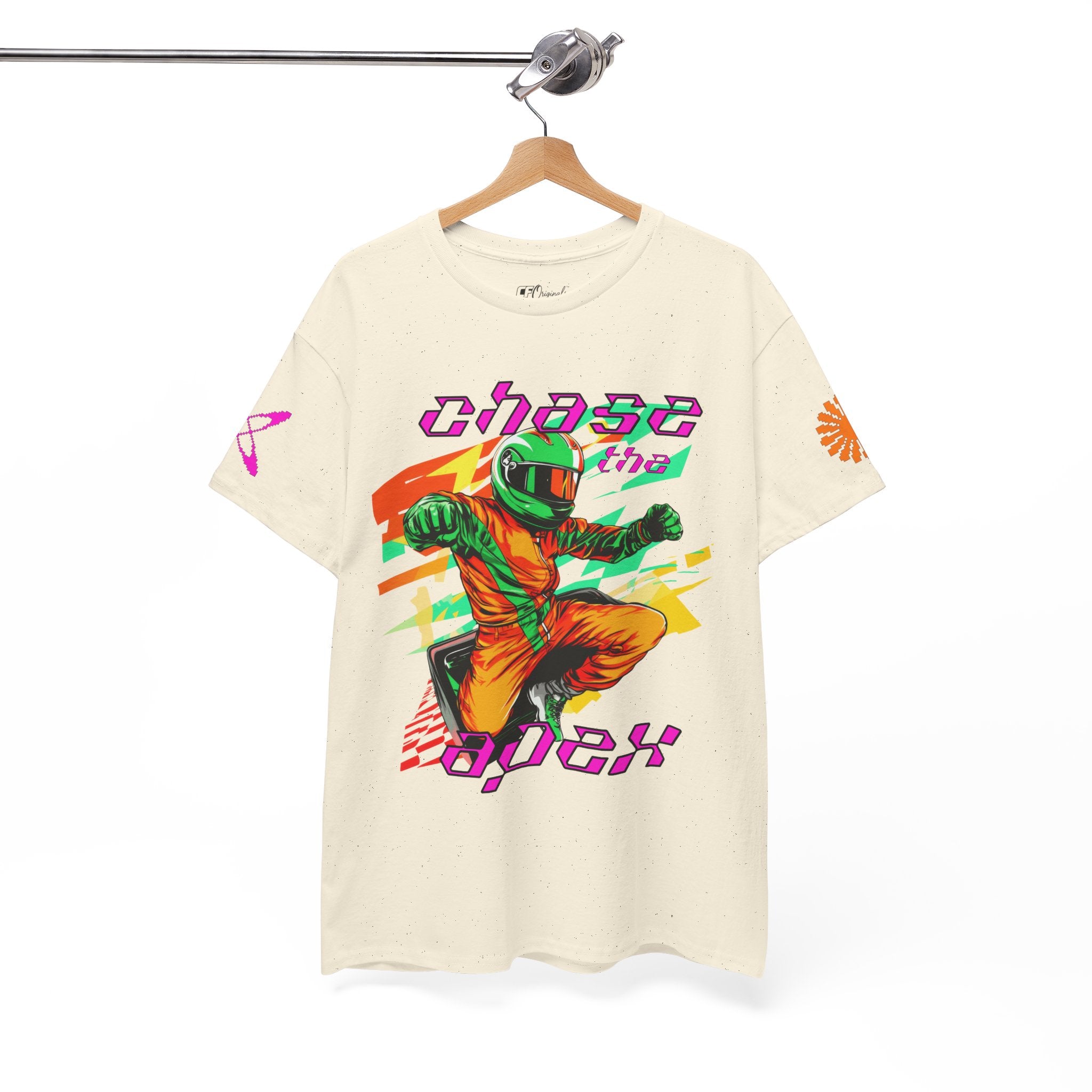 Racing Driver Graphic Tee — "Chase the Apex" Motorsport T‑Shirt