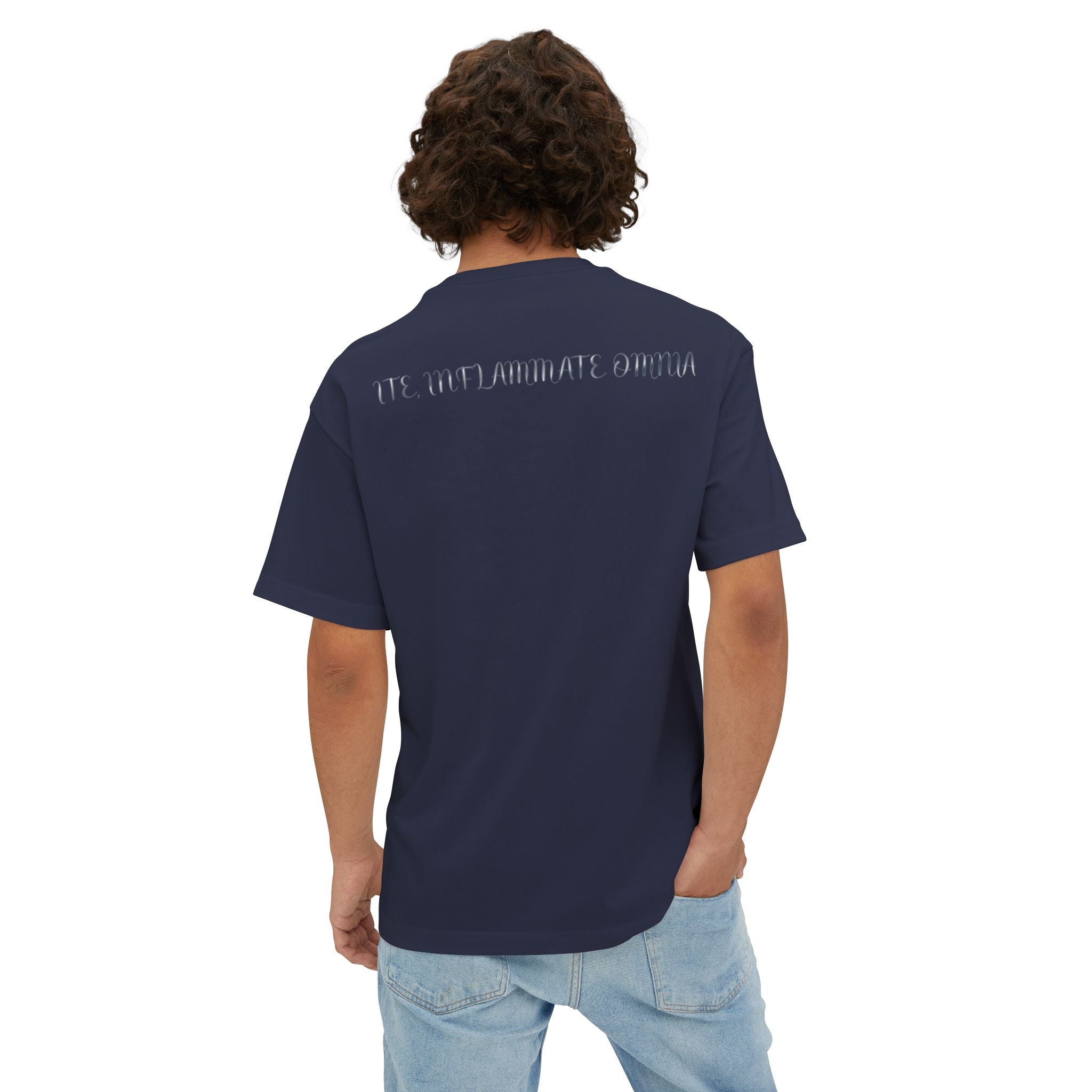 Neon Eye Boxy Tee — Retro Roadside Art Graphic Tee