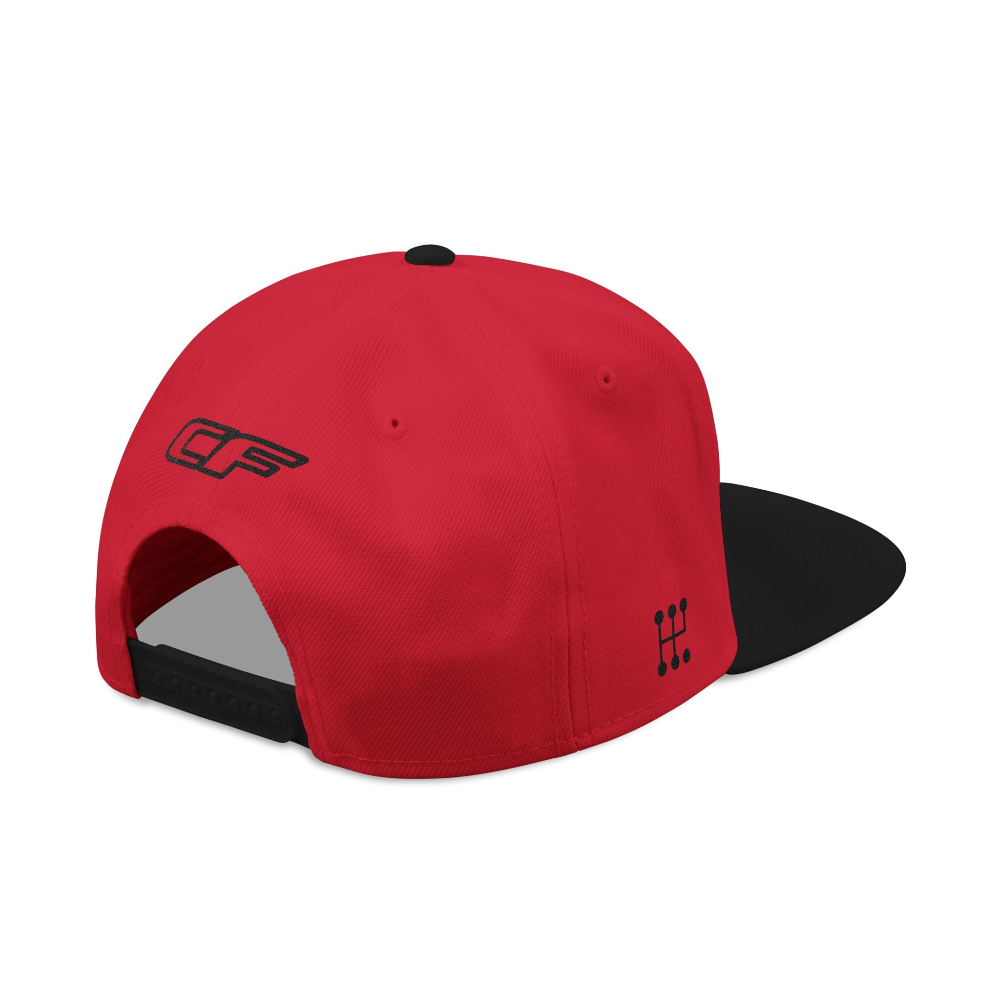 Embroidered 'Shift' Snapback Hat — Motorsport Logos