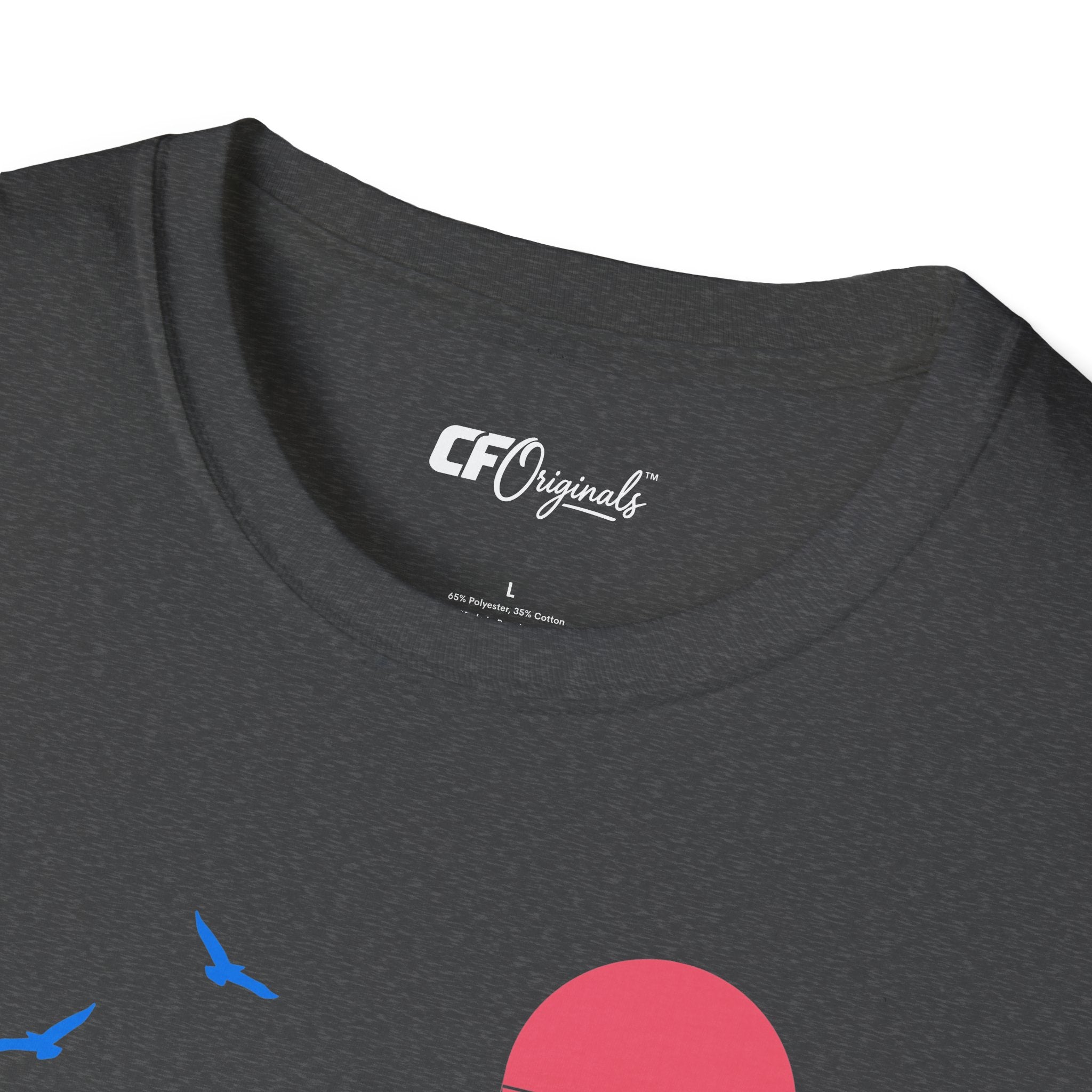 Adventure Van T‑Shirt — Retro Camper Sunset Graphic Tee